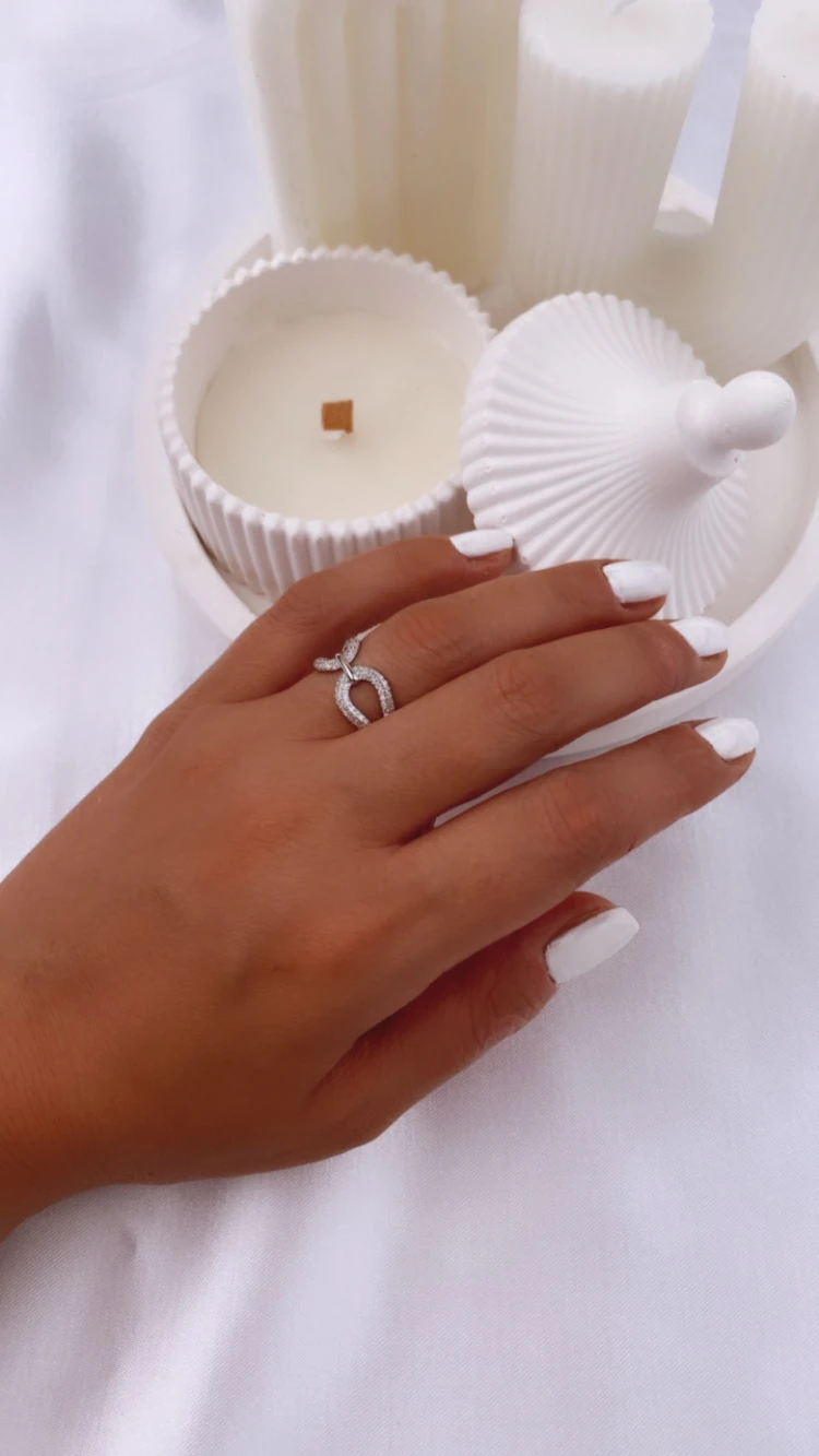 925 Ayar Kadın Gümüş (Silver) Yüzük