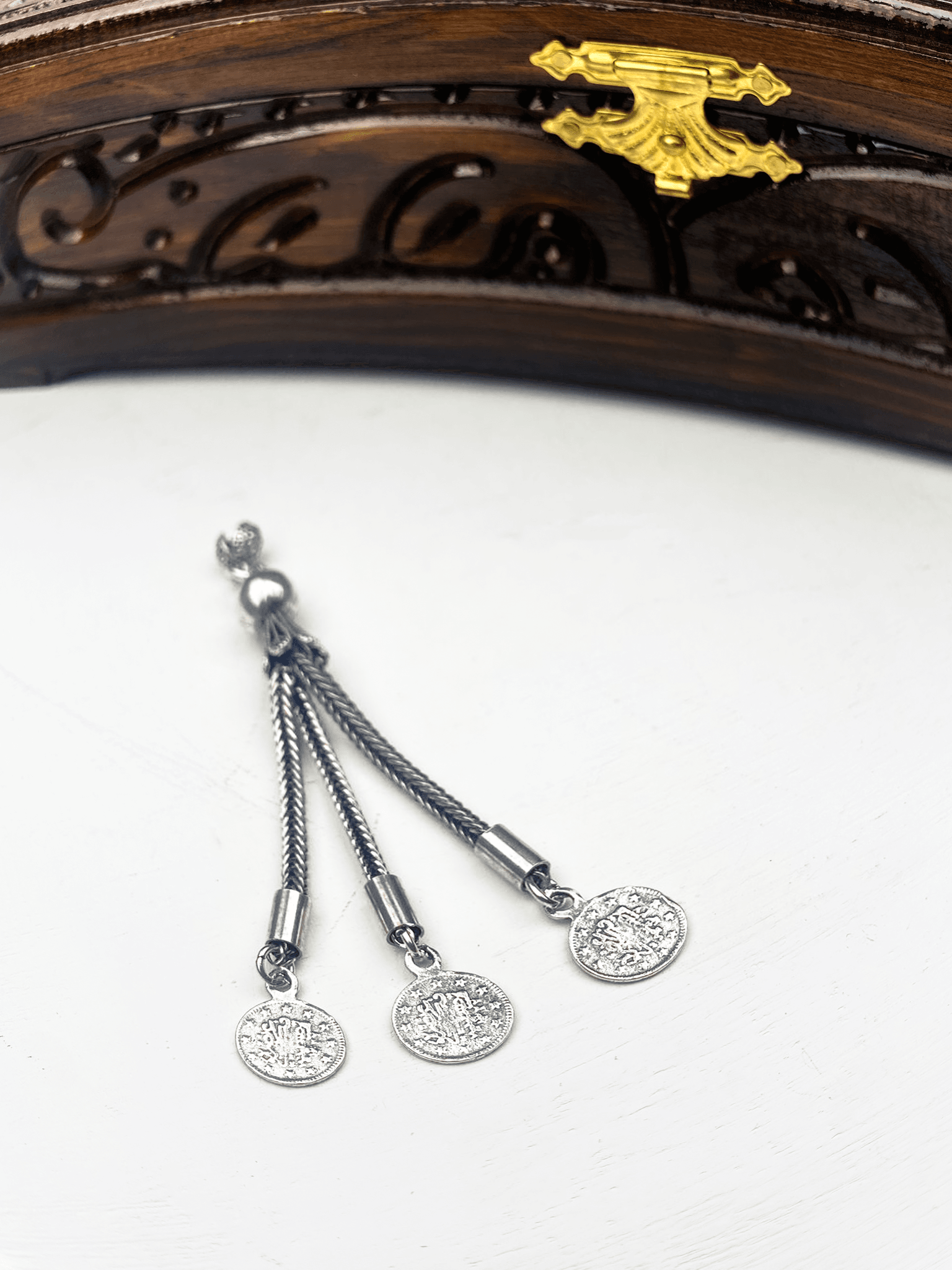 925 Ayar Gümüş (Silver) Tesbih Püskülü