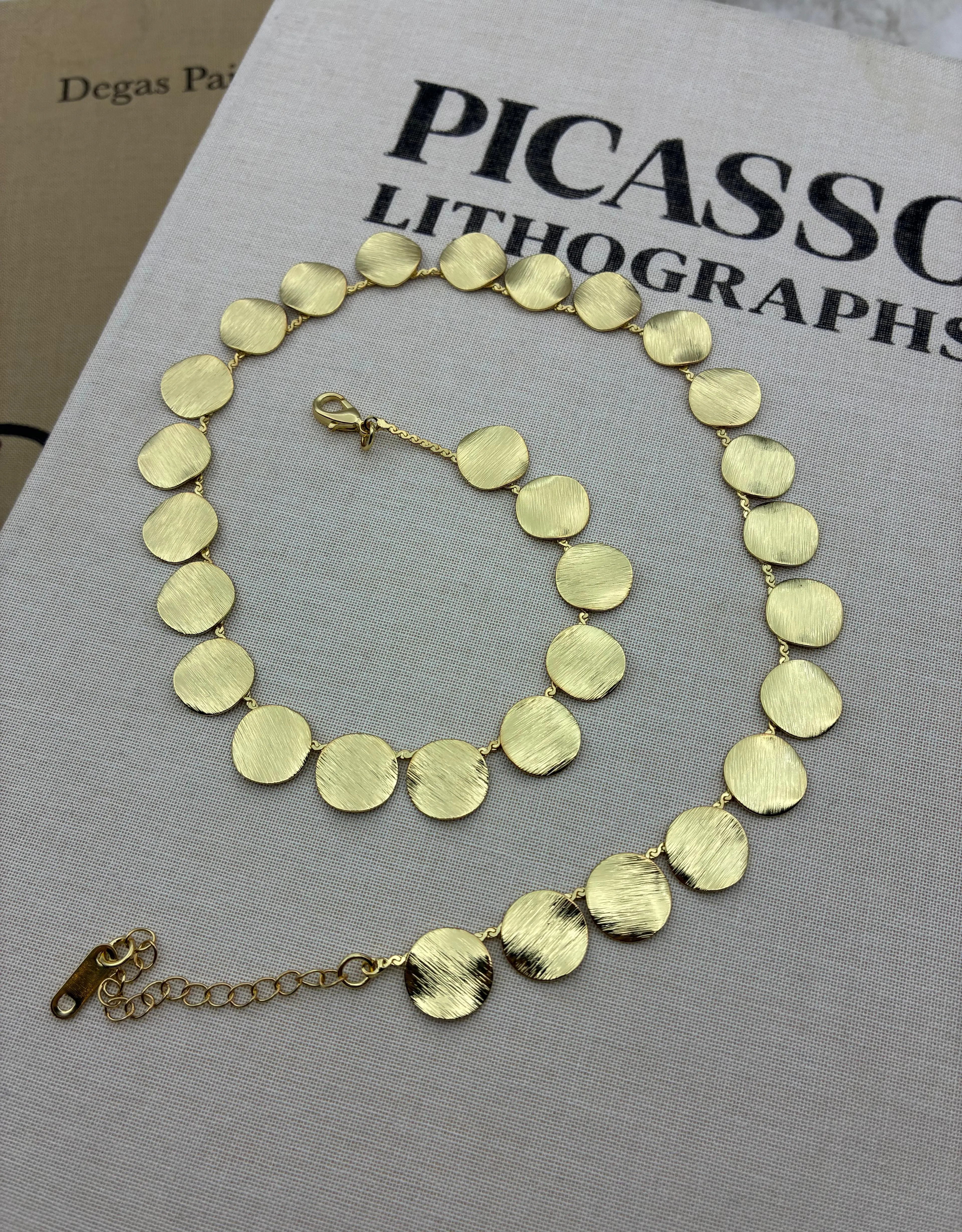 14K İthal Kararmaz Kadın Çelik Kolye