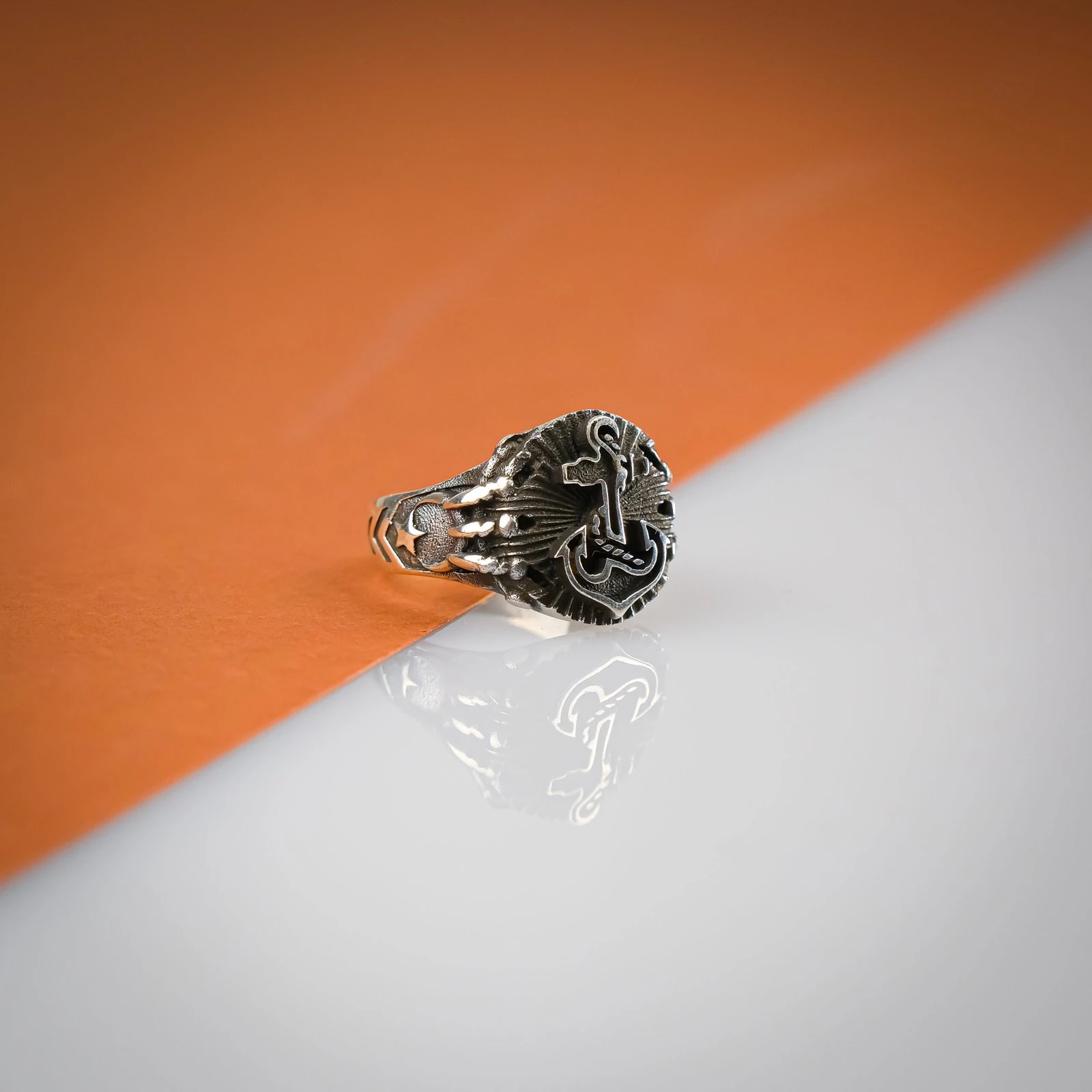 925 Ayar Gümüş Erkek Yüzük