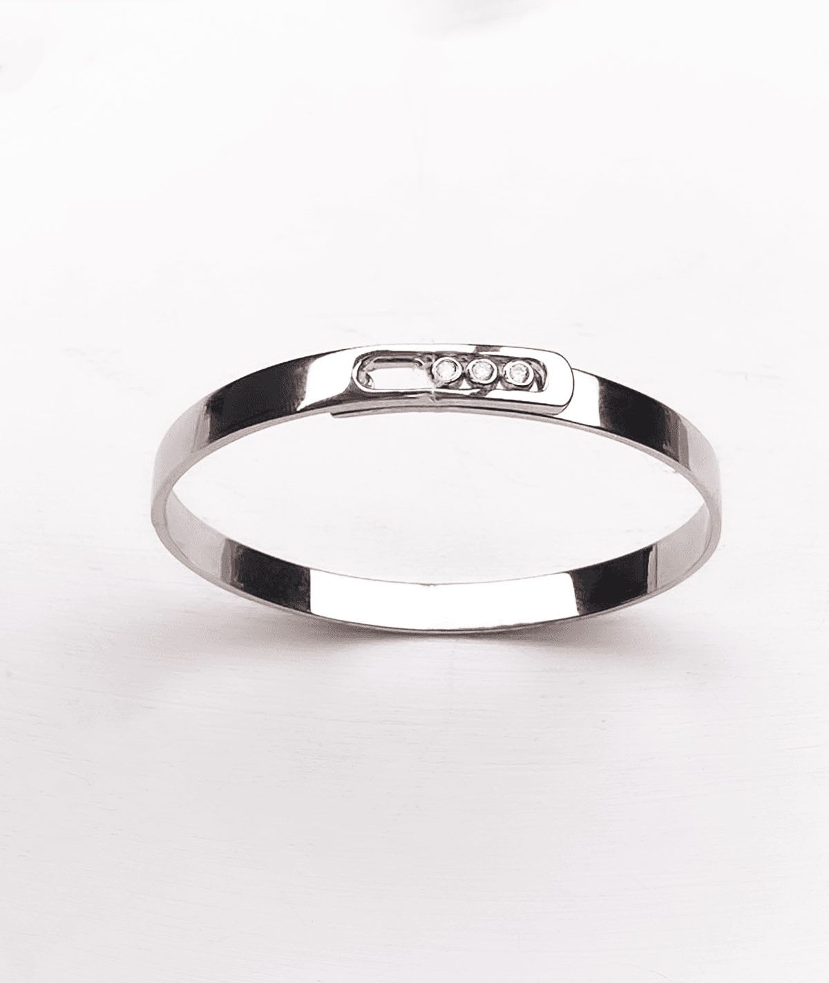 925 Ayar Gümüş (Silver) Kadın Messika Model Bileklik