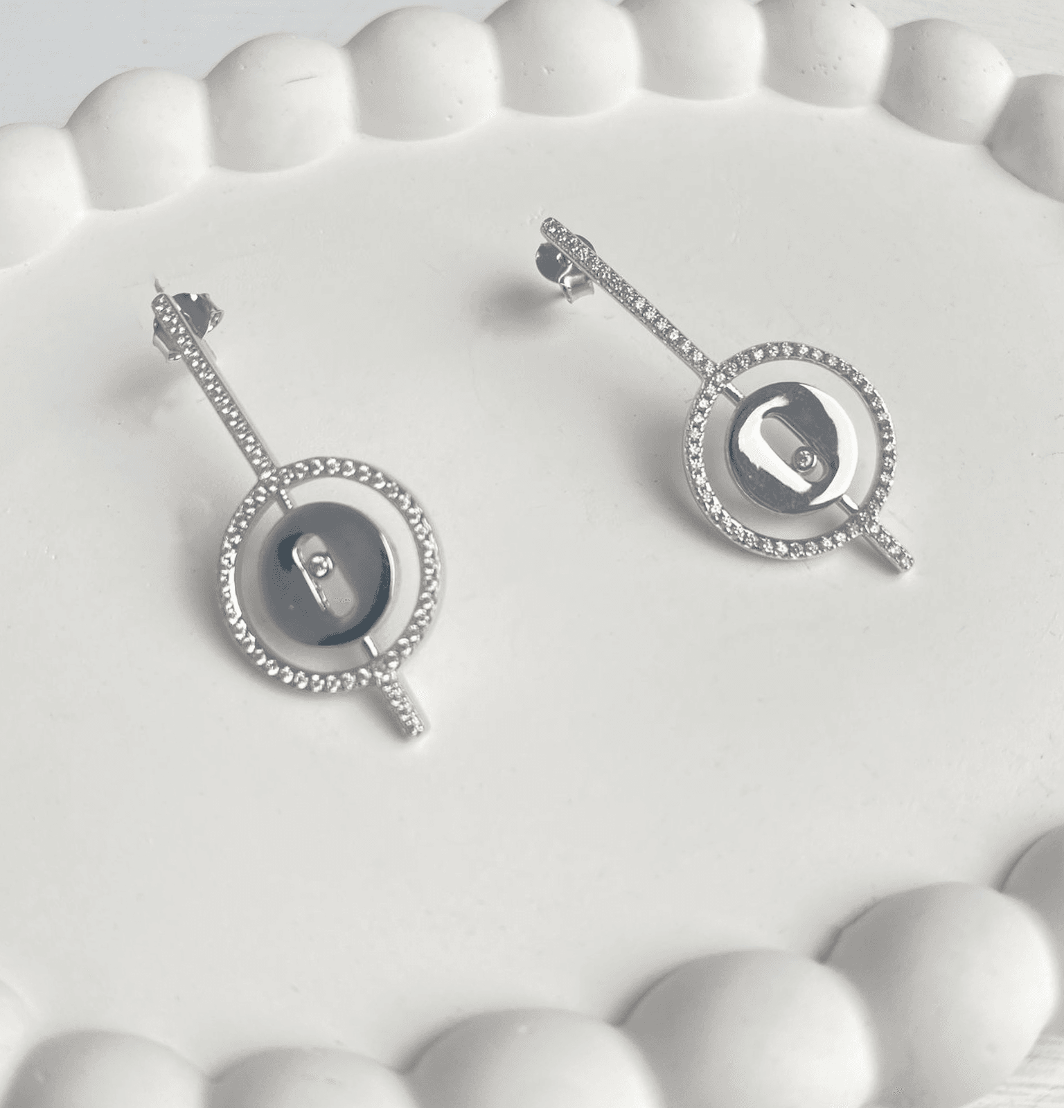 925 Ayar Gümüş (Silver) Kadın Küpe
