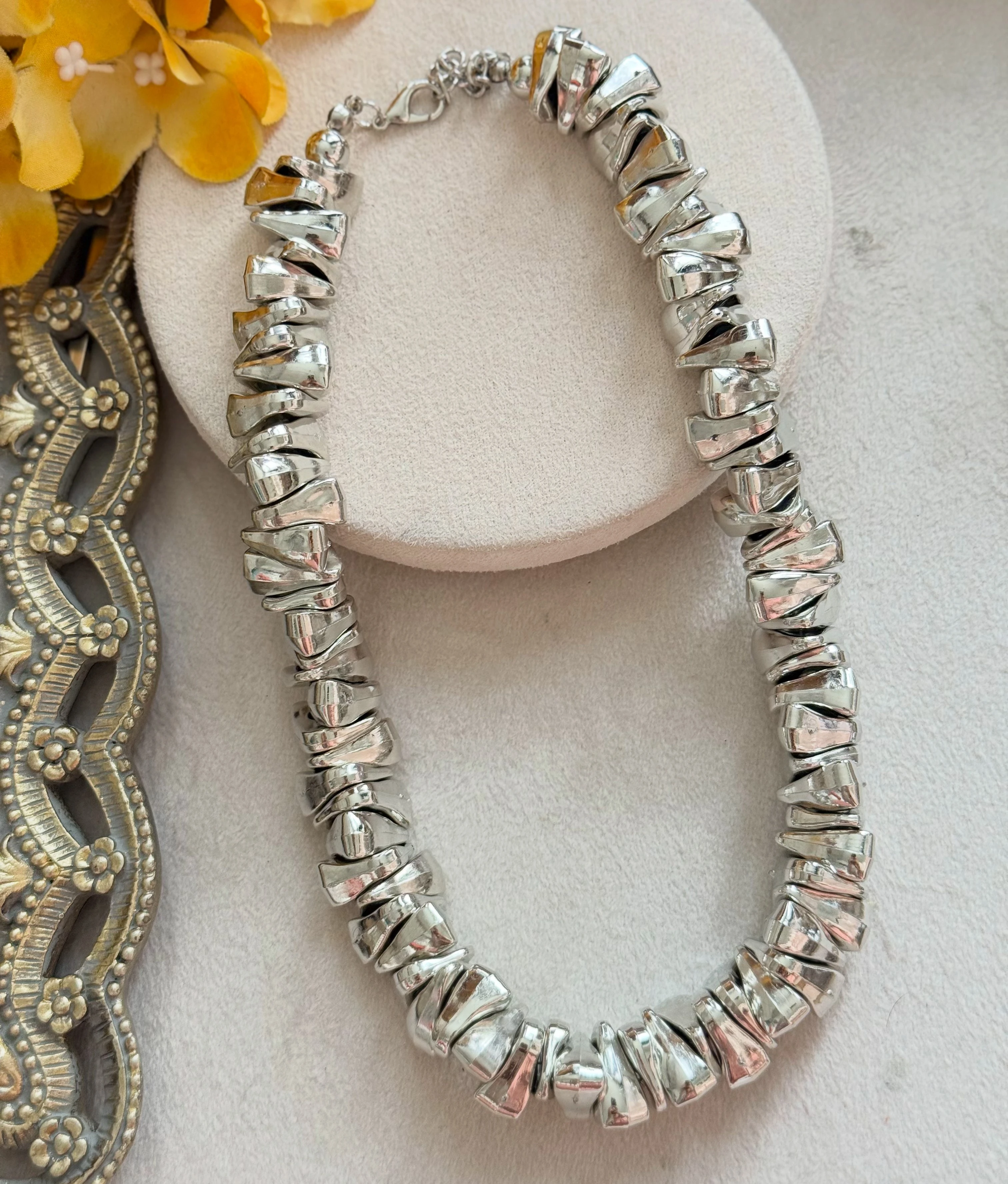 14K İthal Kararmaz Kadın Çelik Kolye