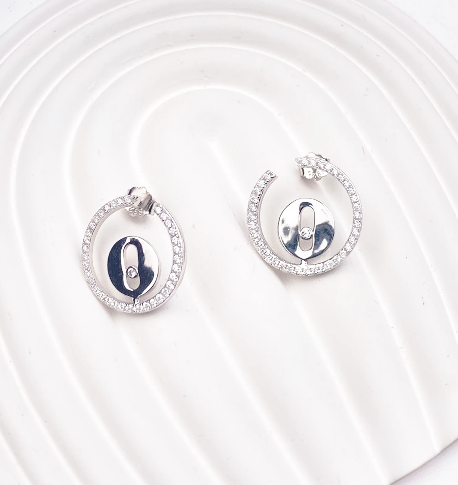 925 Ayar Gümüş (Silver) Kadın Küpe