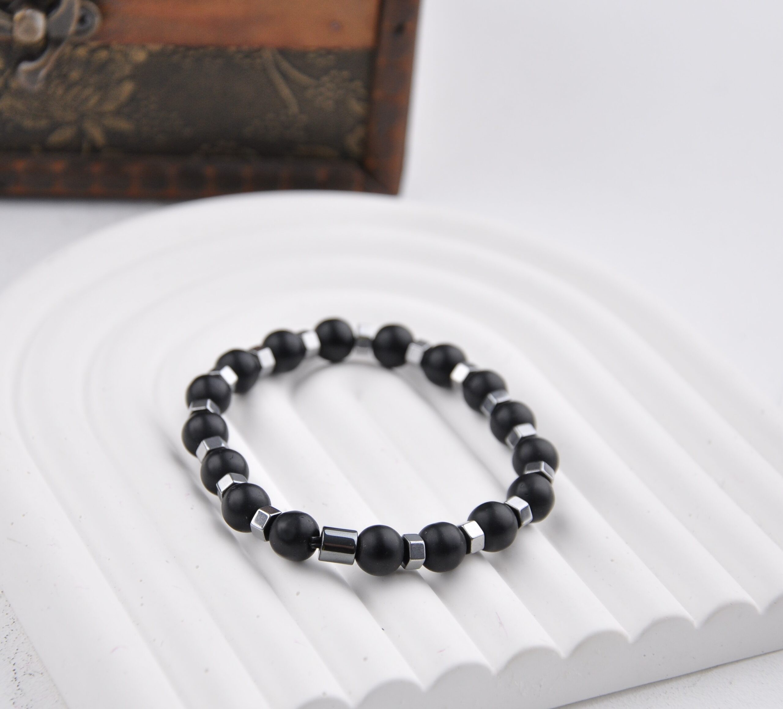 10 MM Onix Taşı Unisex Bileklik