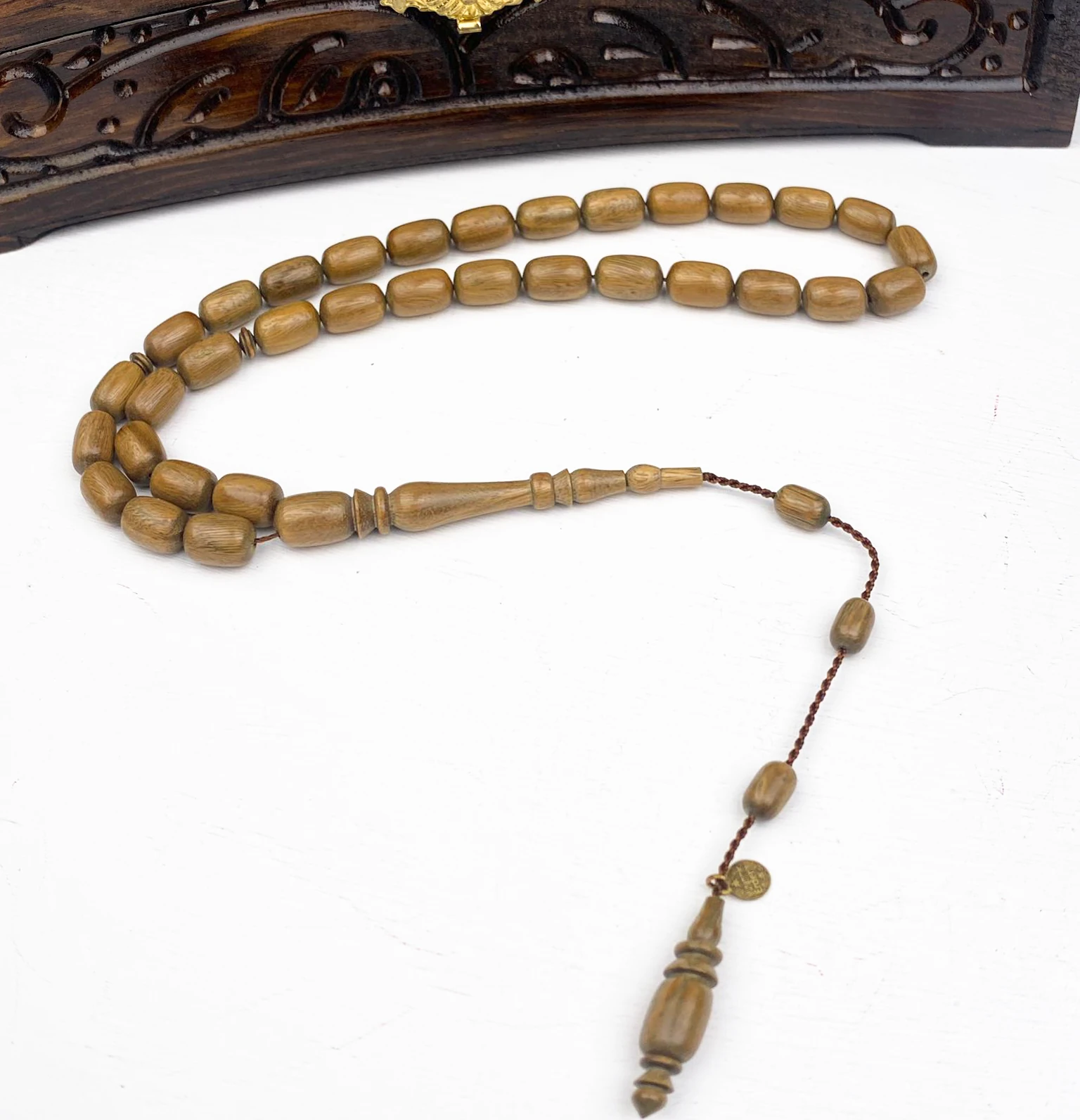 Kapsül Kesim Pelesenk Ağaç Tesbih