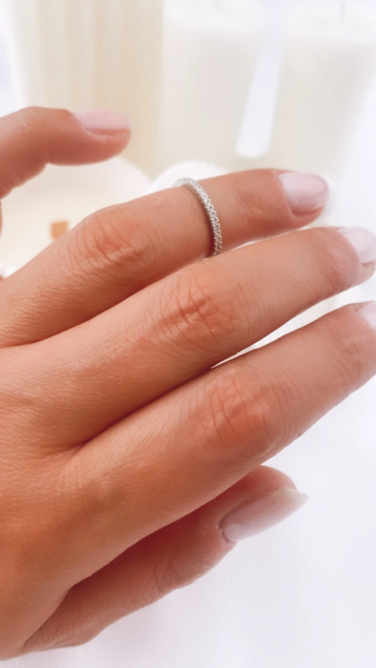 925 Ayar Kadın Gümüş (Silver) Yüzük