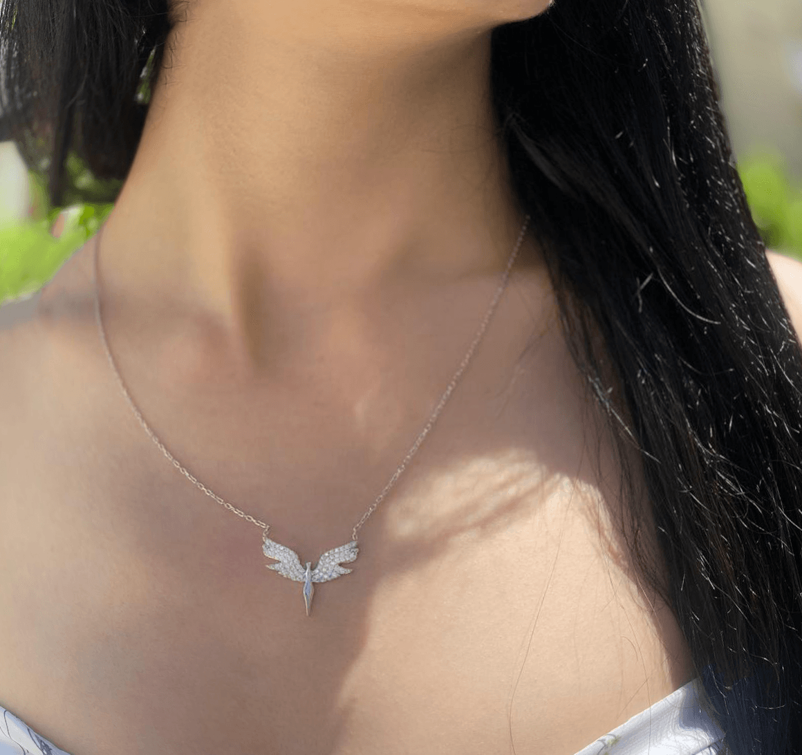 925 Ayar Gümüş (Silver) Kadın Kolye