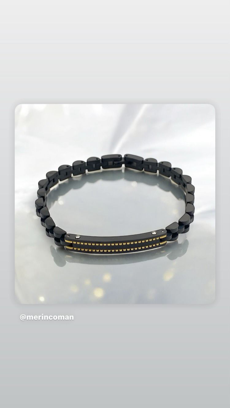 İthal Kararmaz Erkek Çelik Bileklik