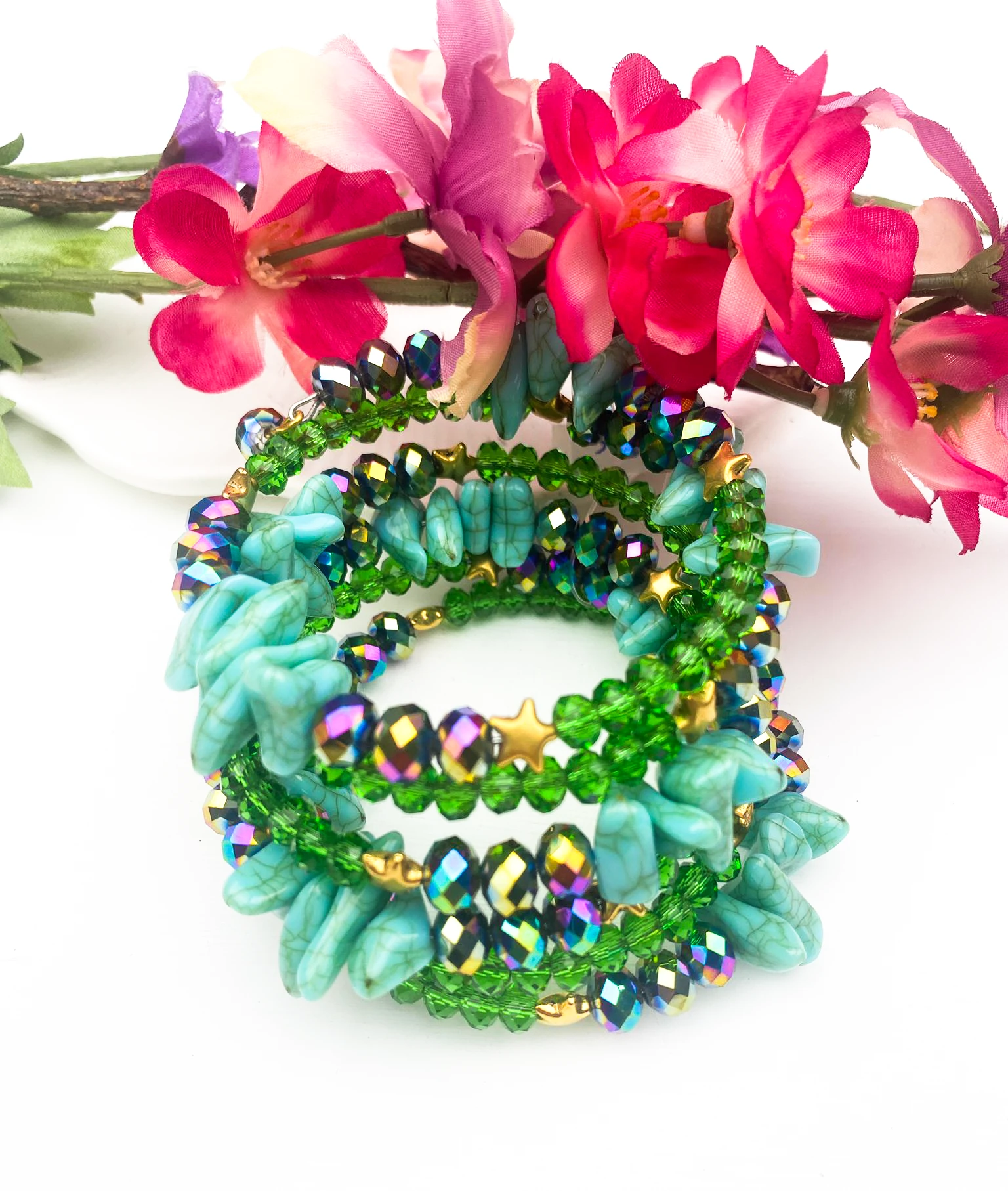 Tasarım Kadın Doğaltaş Bileklik