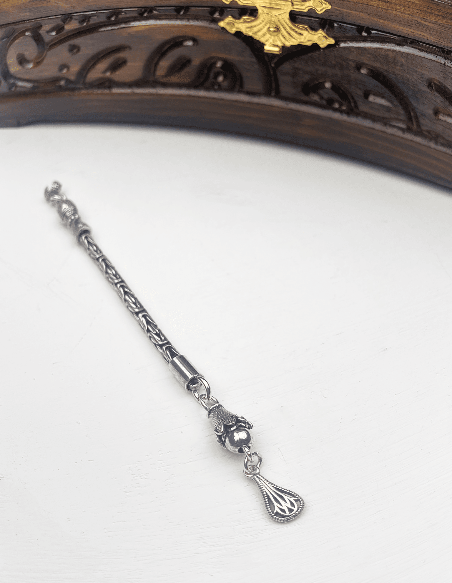 925 Ayar Gümüş (Silver) Tesbih Püskülü