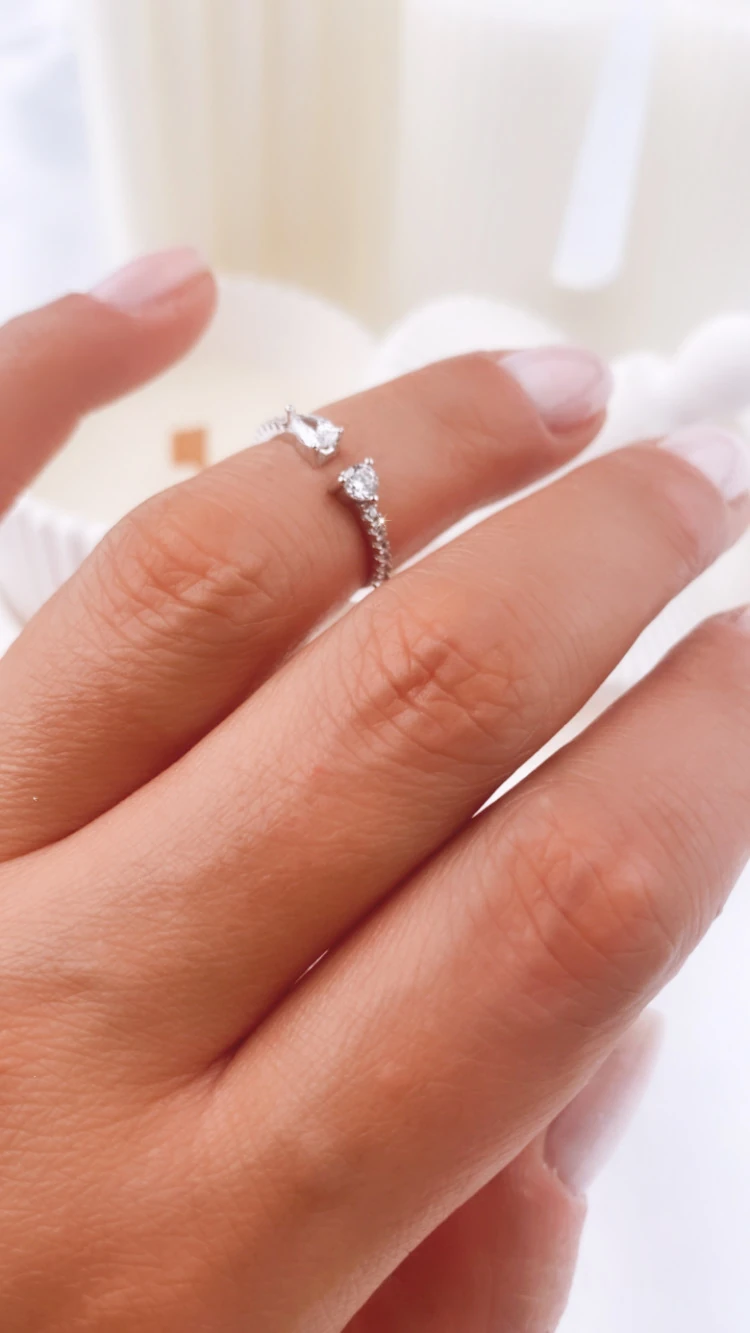 925 Ayar Kadın Gümüş (Silver) Yüzük