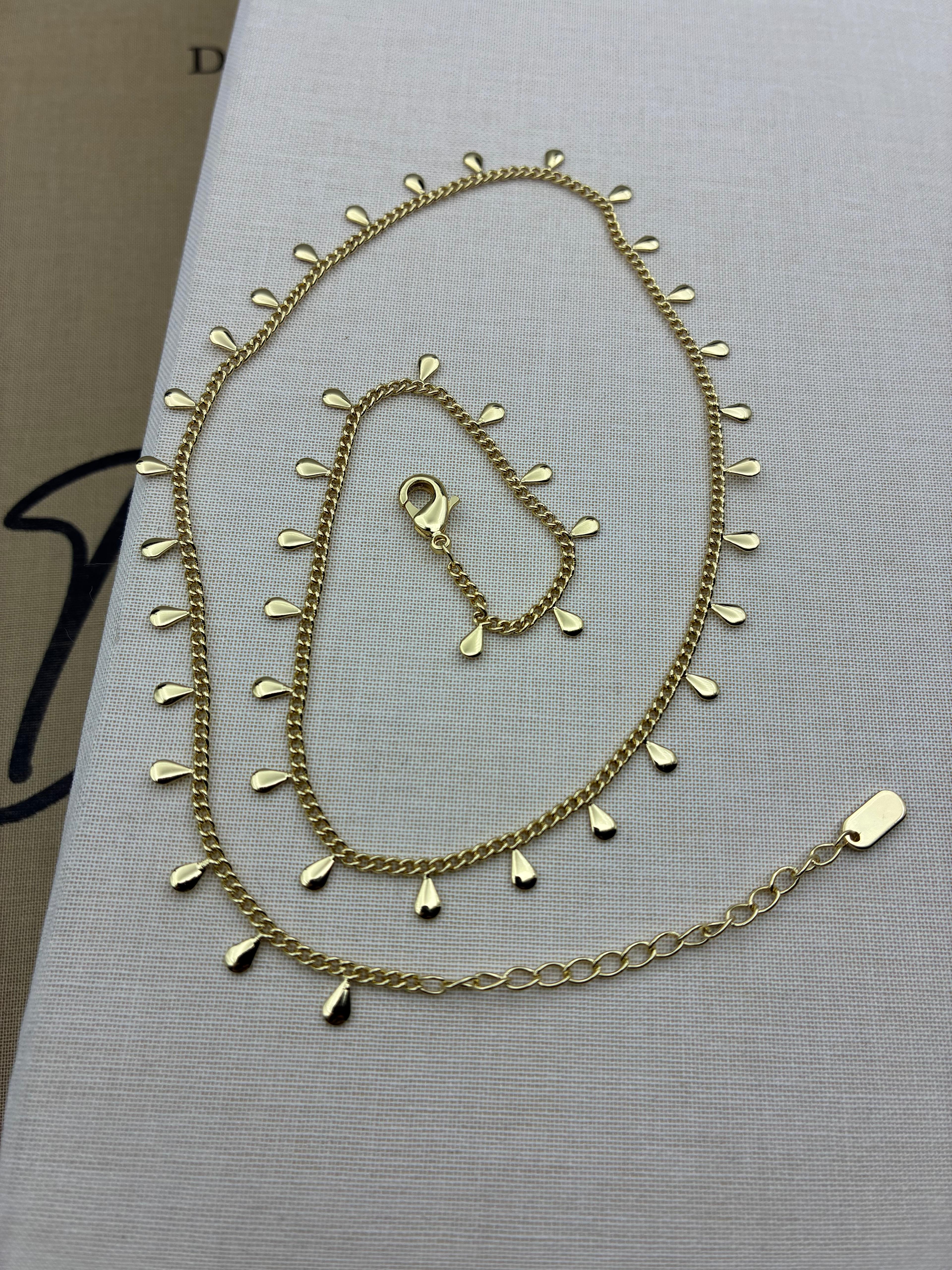 14K İthal Karamaz Kadın Çelik Kolye