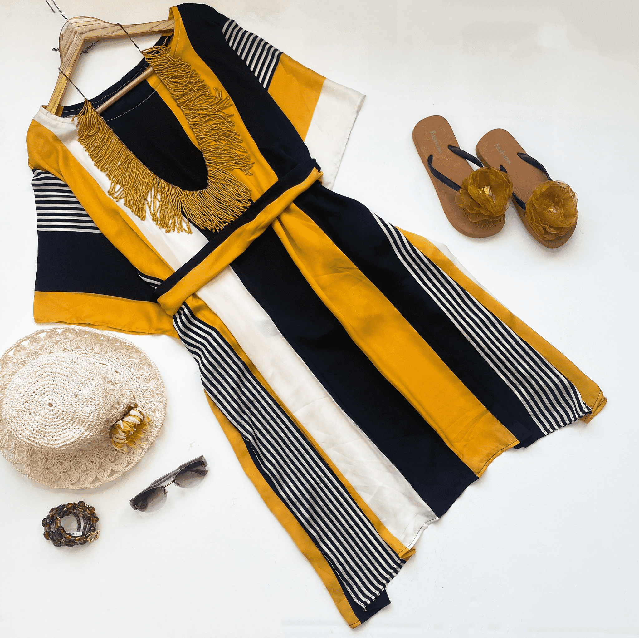 İthal Şifon Vintage Kadın Preo Elbise