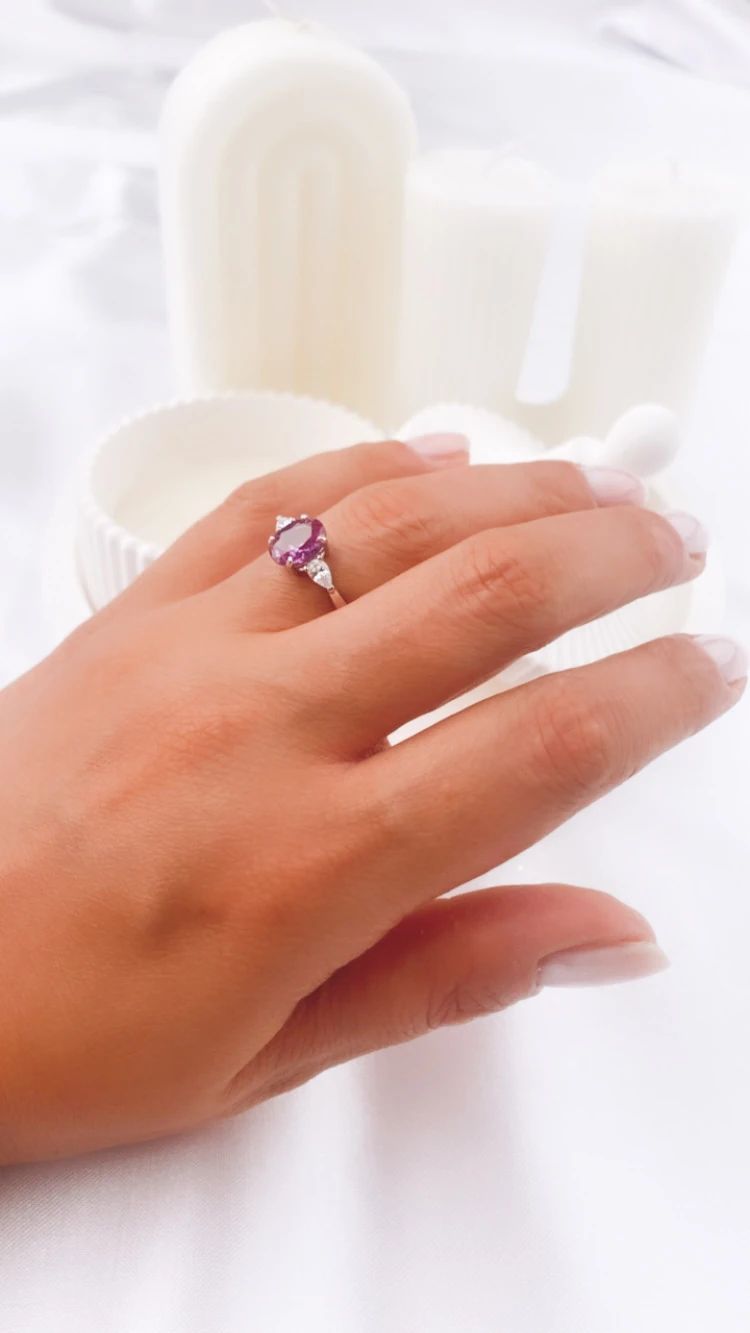 925 Ayar Kadın Gümüş (Silver) Yüzük