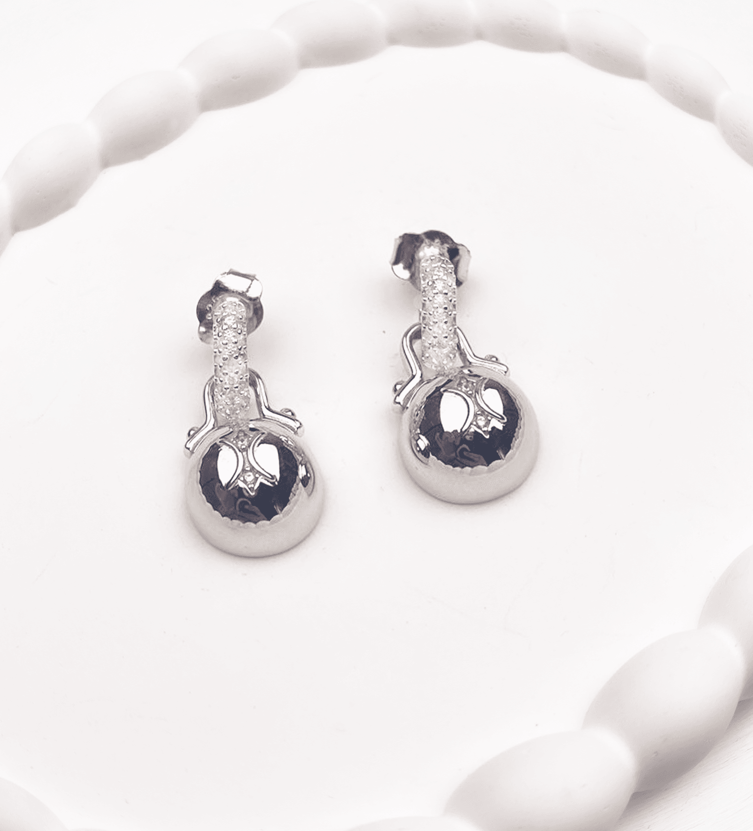 925 Ayar Gümüş (Silver) Kadın Küpe
