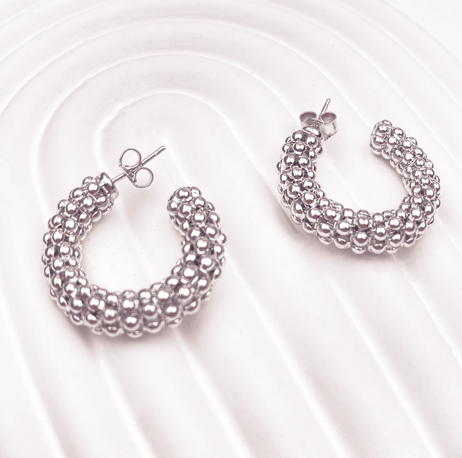 925 Ayar Gümüş (Silver) Kadın Küpe