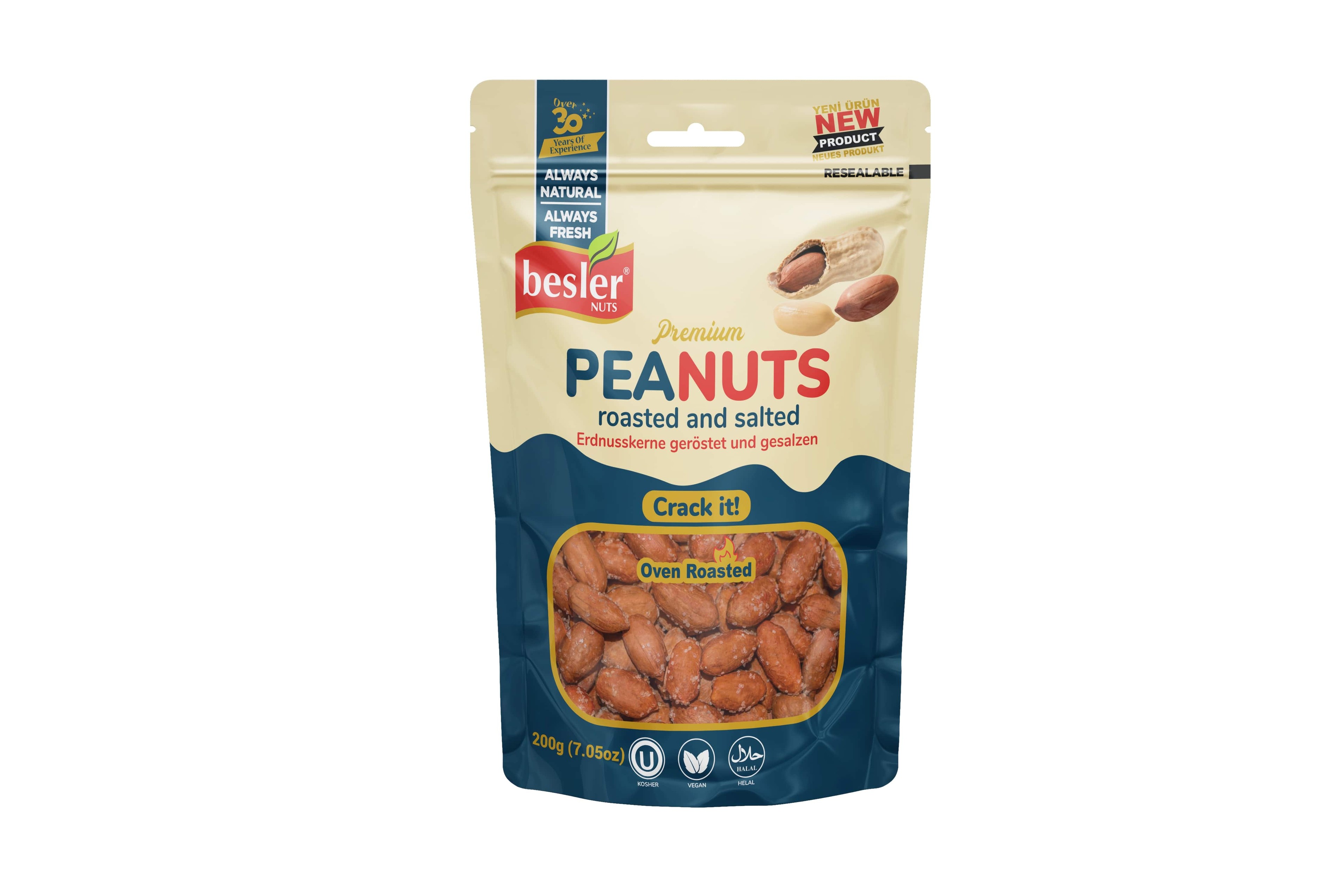 Yer Fıstığı 200 gr - Doypack