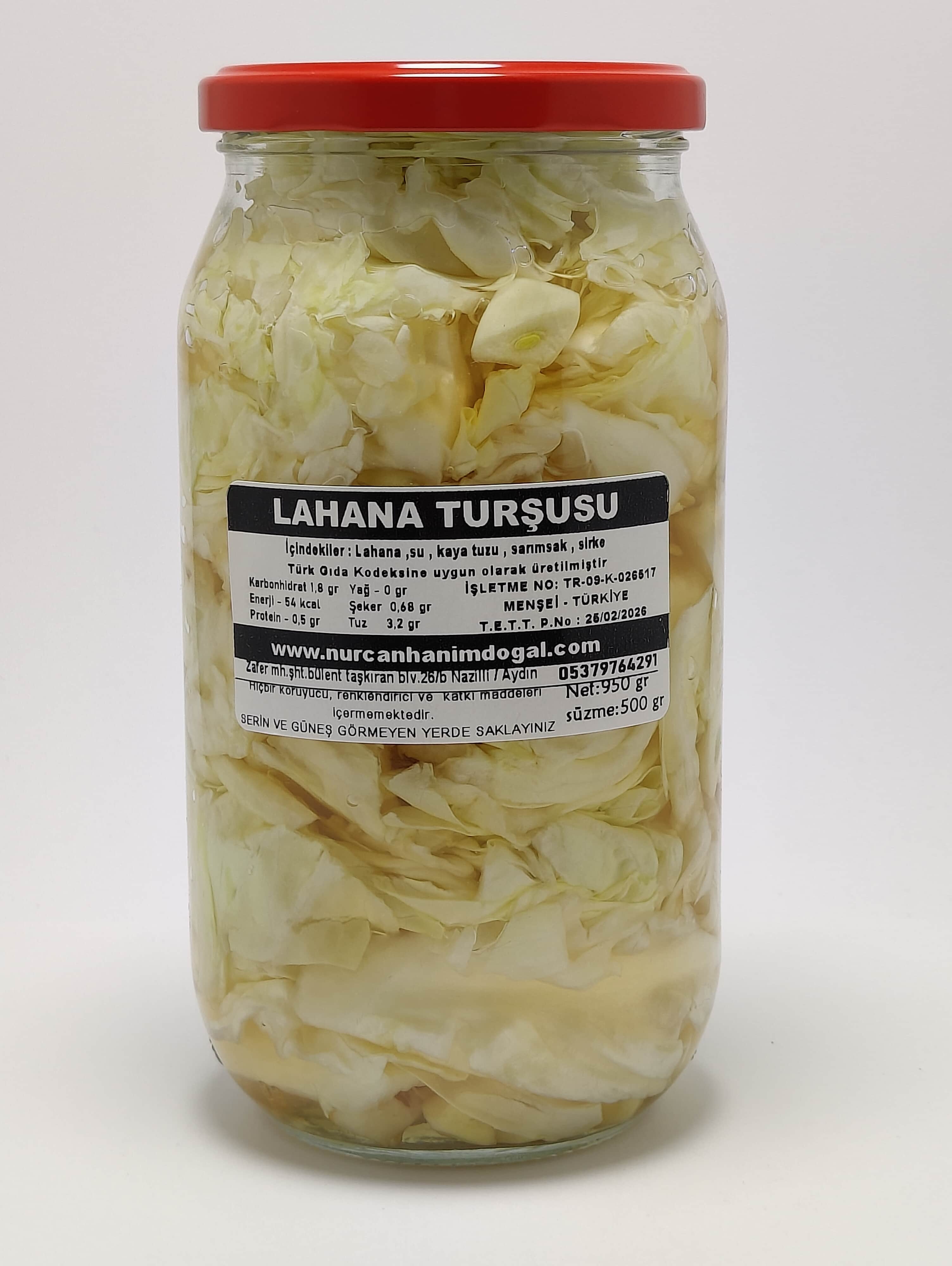 Beyaz Lahana Turşusu