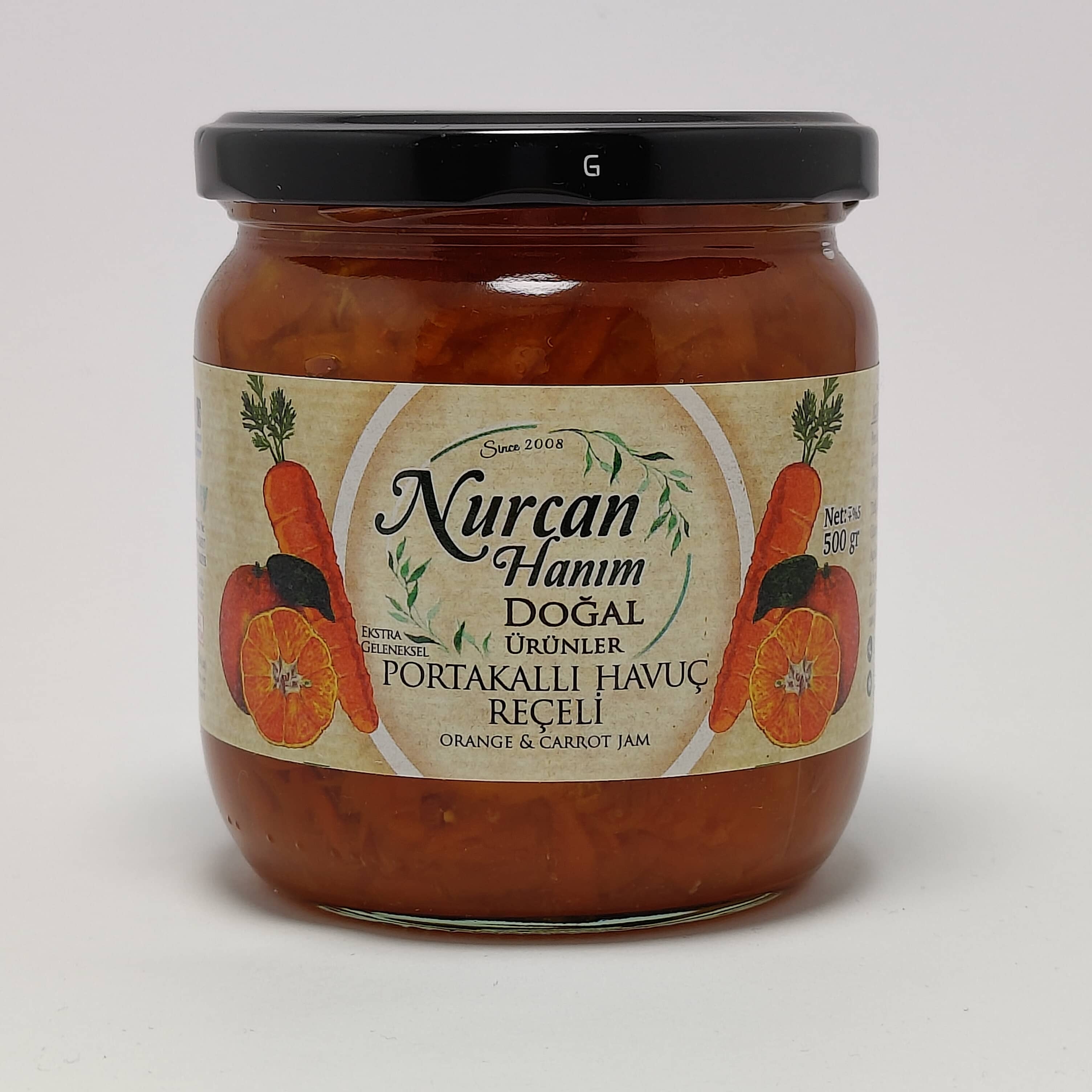 Portakallı Havuç Reçeli
