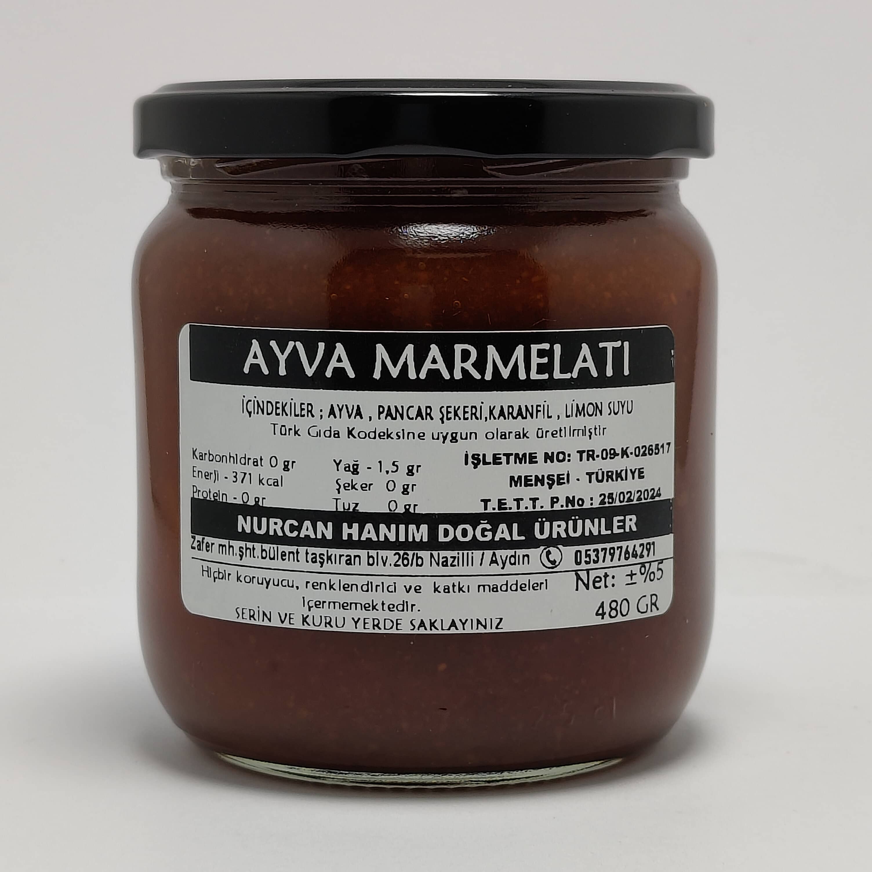 Ayva Marmelatı