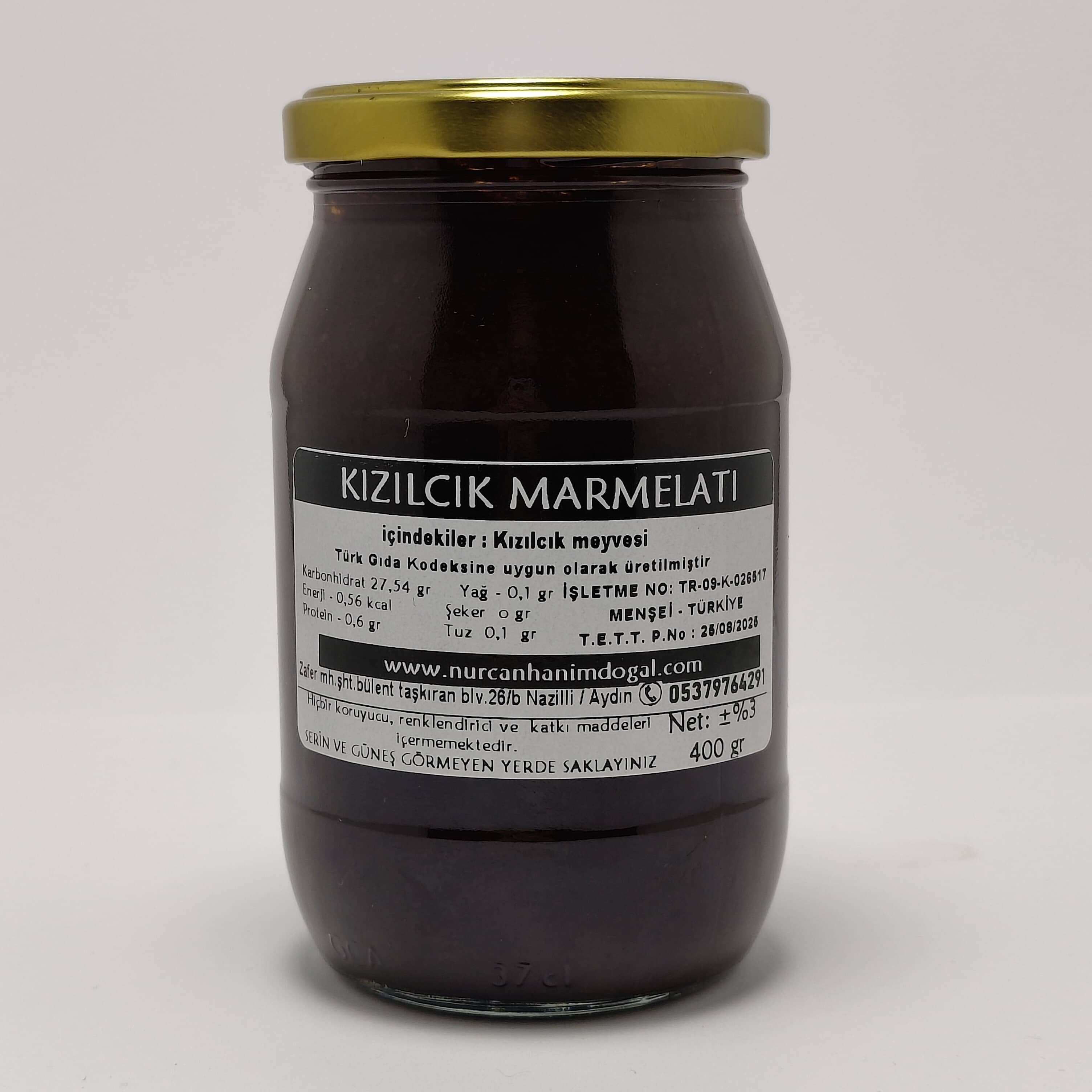 Kızılcık Marmelatı