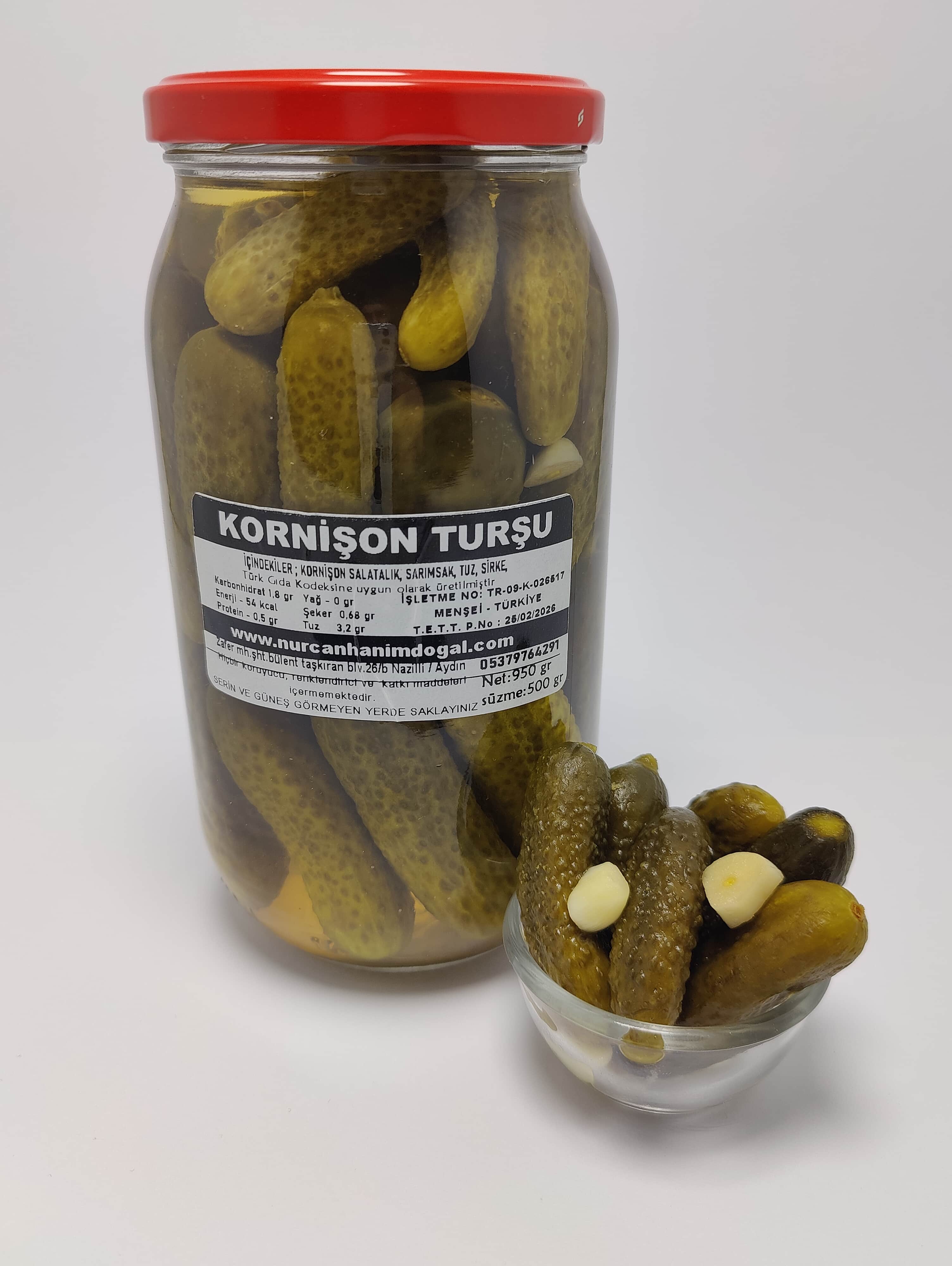 Kornişon Salatalık Turşu