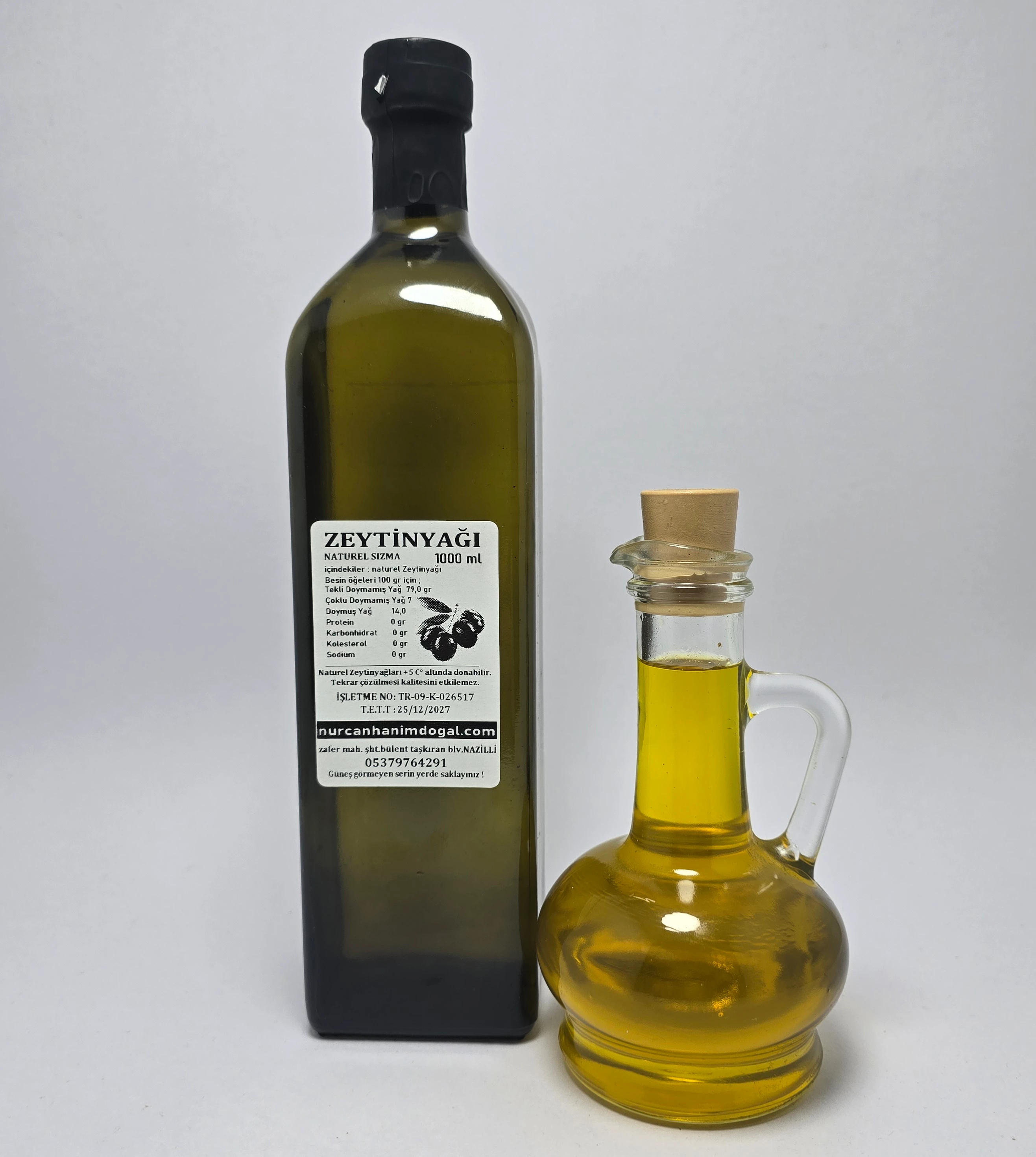 Soğuk Sıkım Zeytinyağı