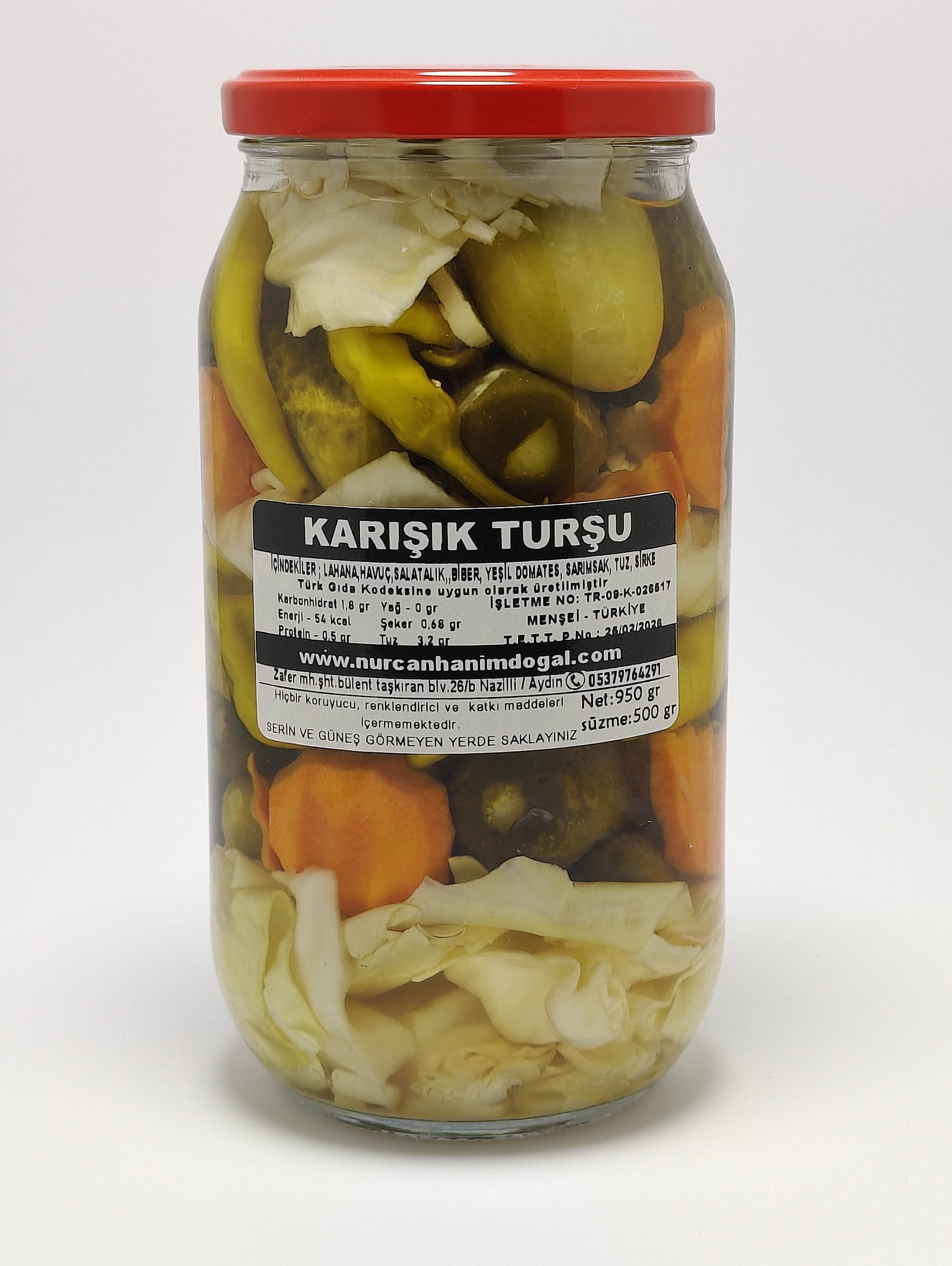 Karışık Bütün Turşu