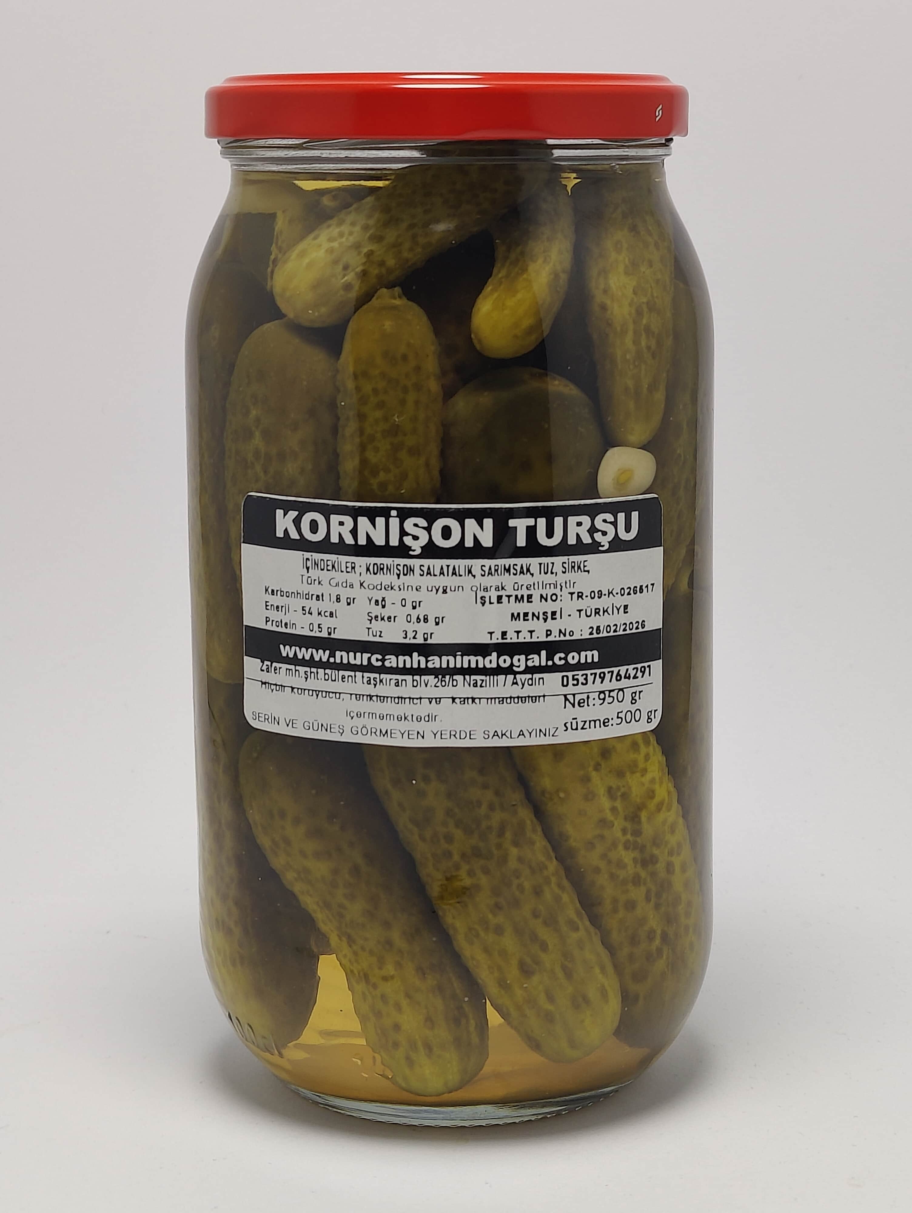 Kornişon Salatalık Turşu