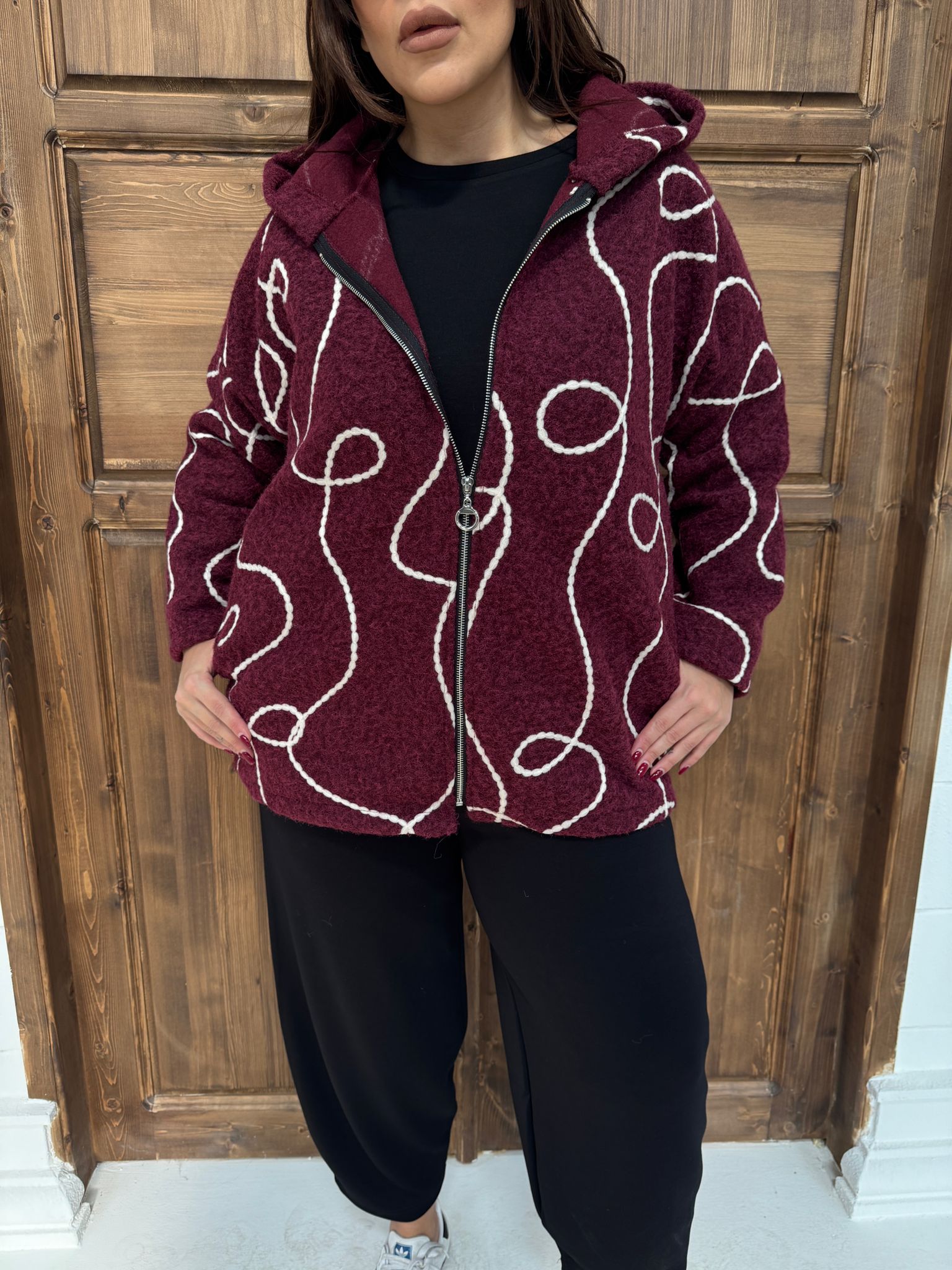 RAFYA DESEN KEÇE KABAN