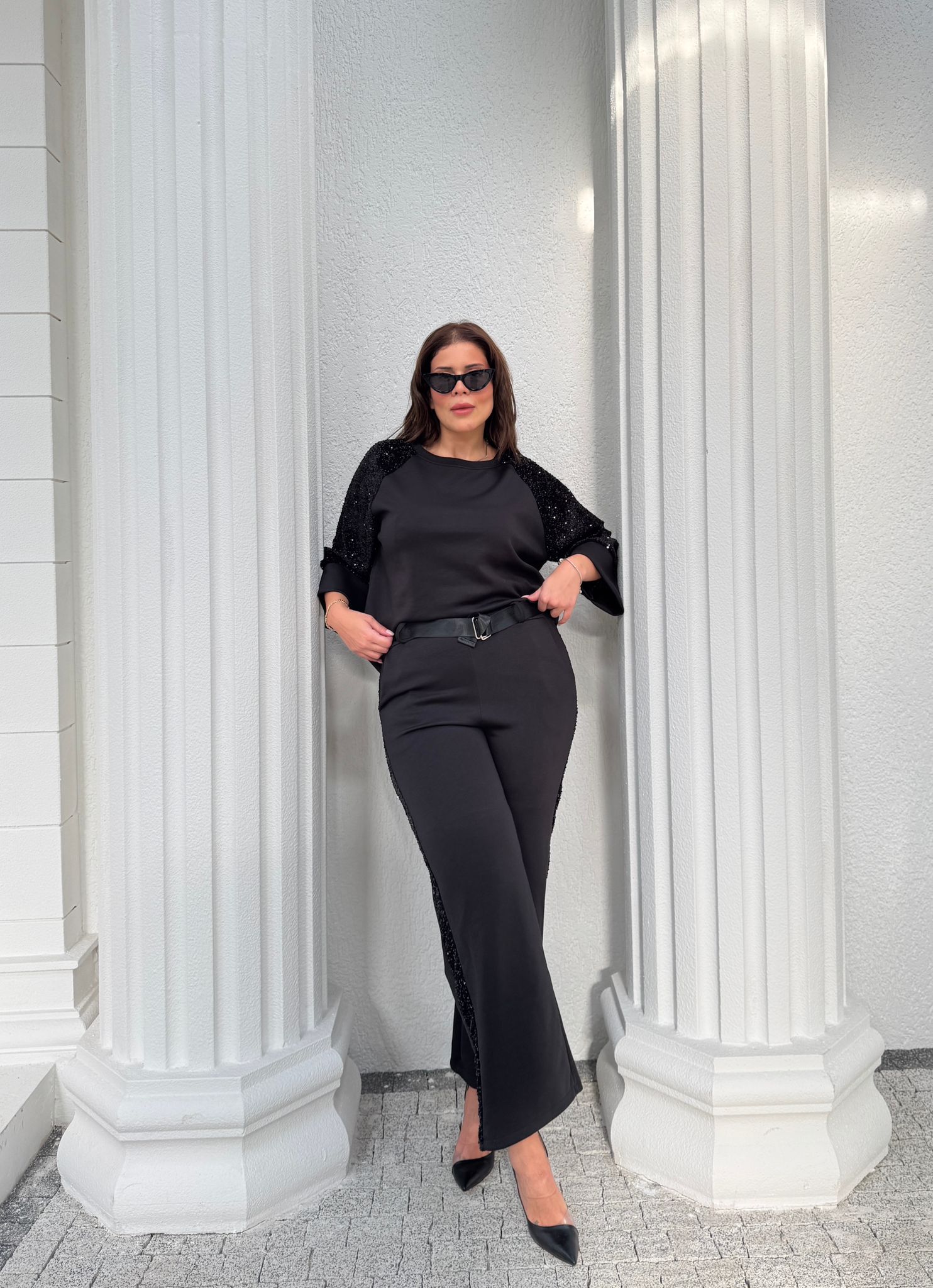 TAŞLI PUL PAYET TAKIM