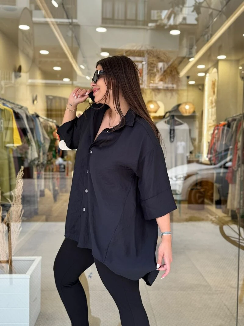 SENSUAL OVERSİZE GÖMLEK