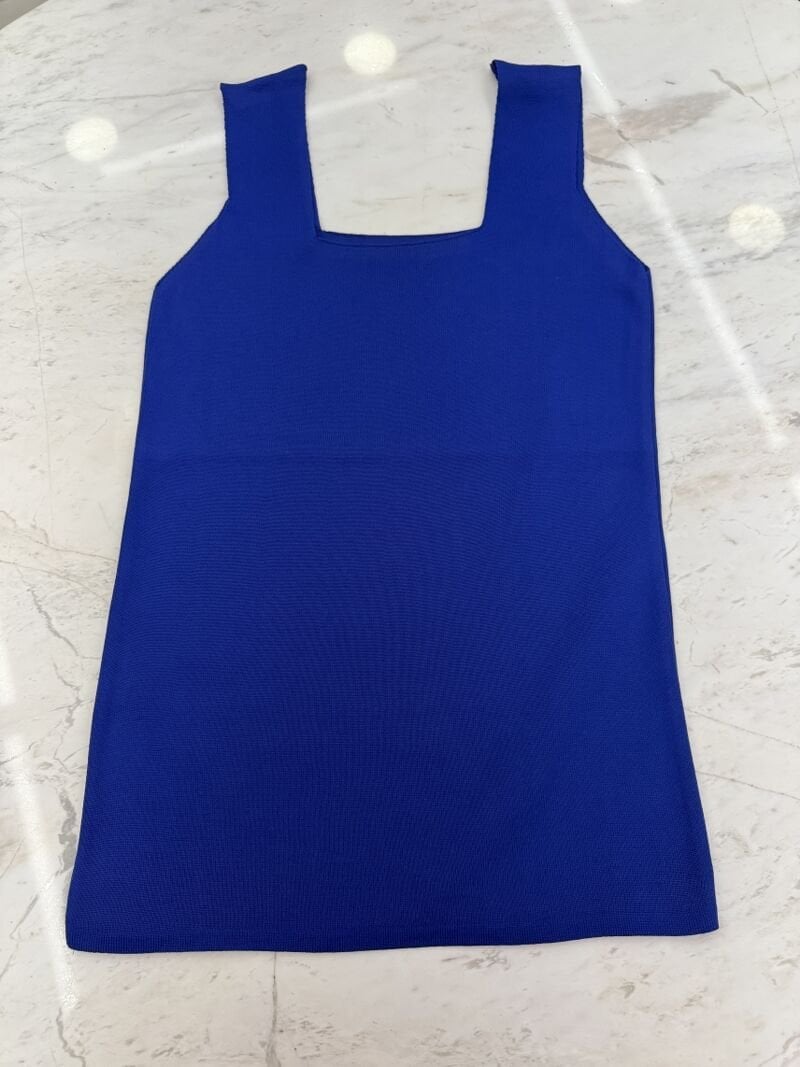 TRİKO BLUZ KALIN ASKILI