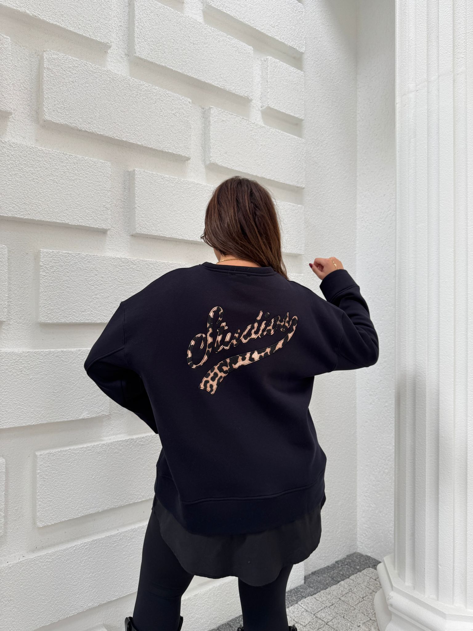 STUDO ŞARDONLU SWEAT