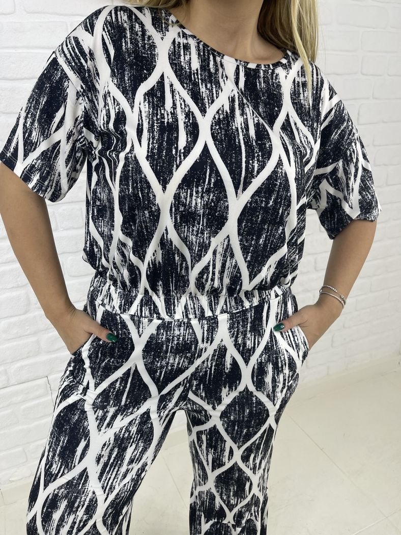 İspanyol Siyah/Beyaz Takım