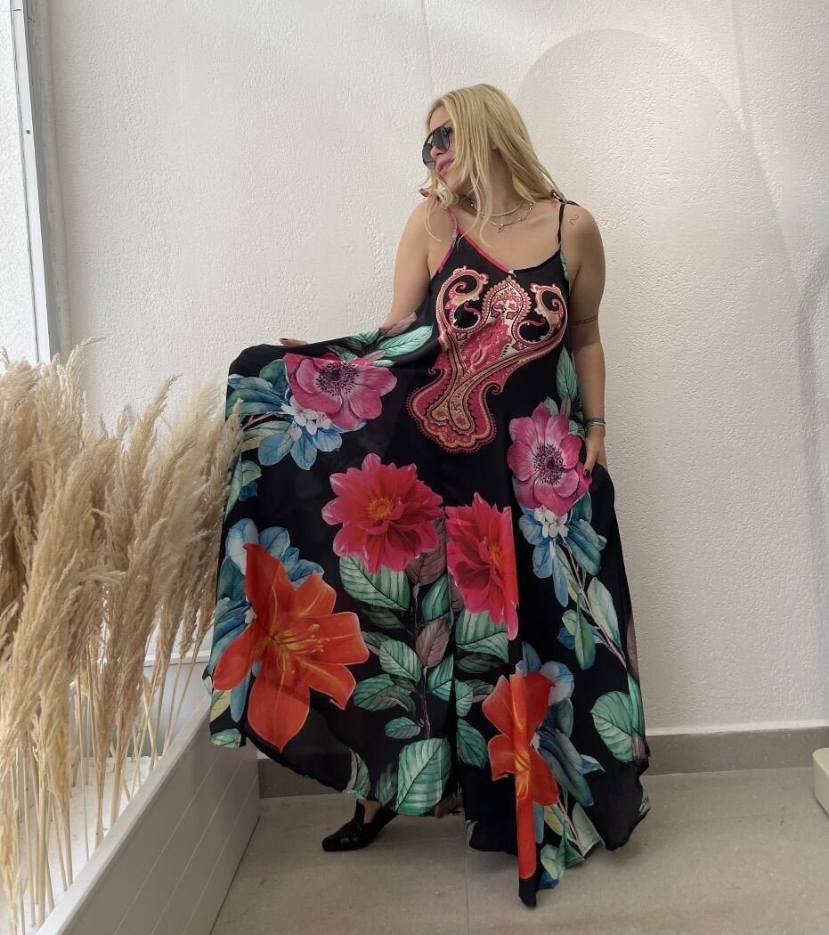 İtalyan İpek Saten Tulum