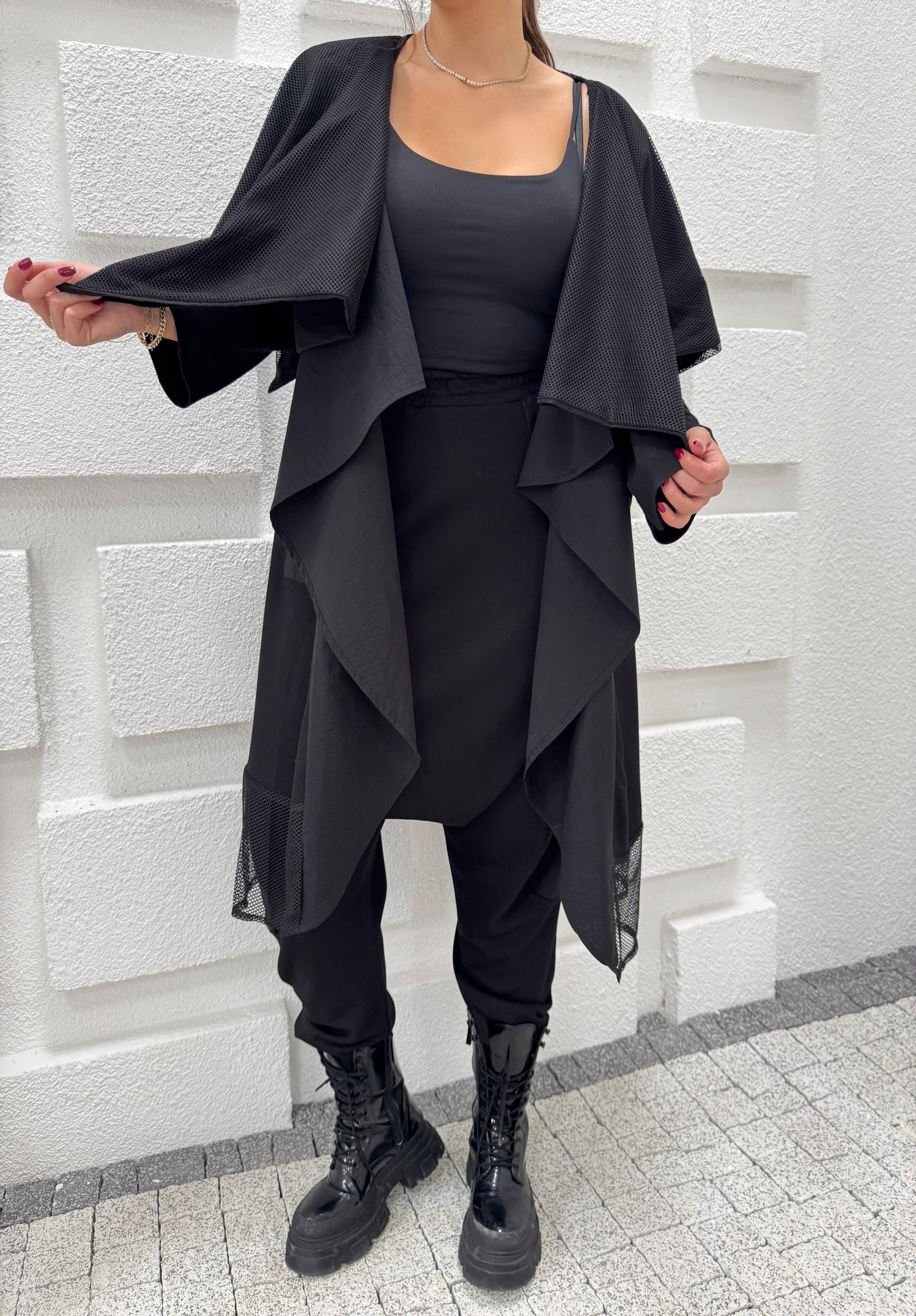 TASARIM ŞALVARLI FİLELİ TAKIM