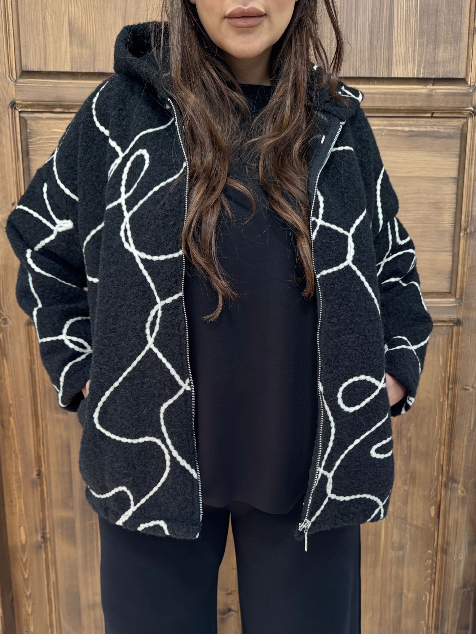 RAFYA DESEN KEÇE KABAN