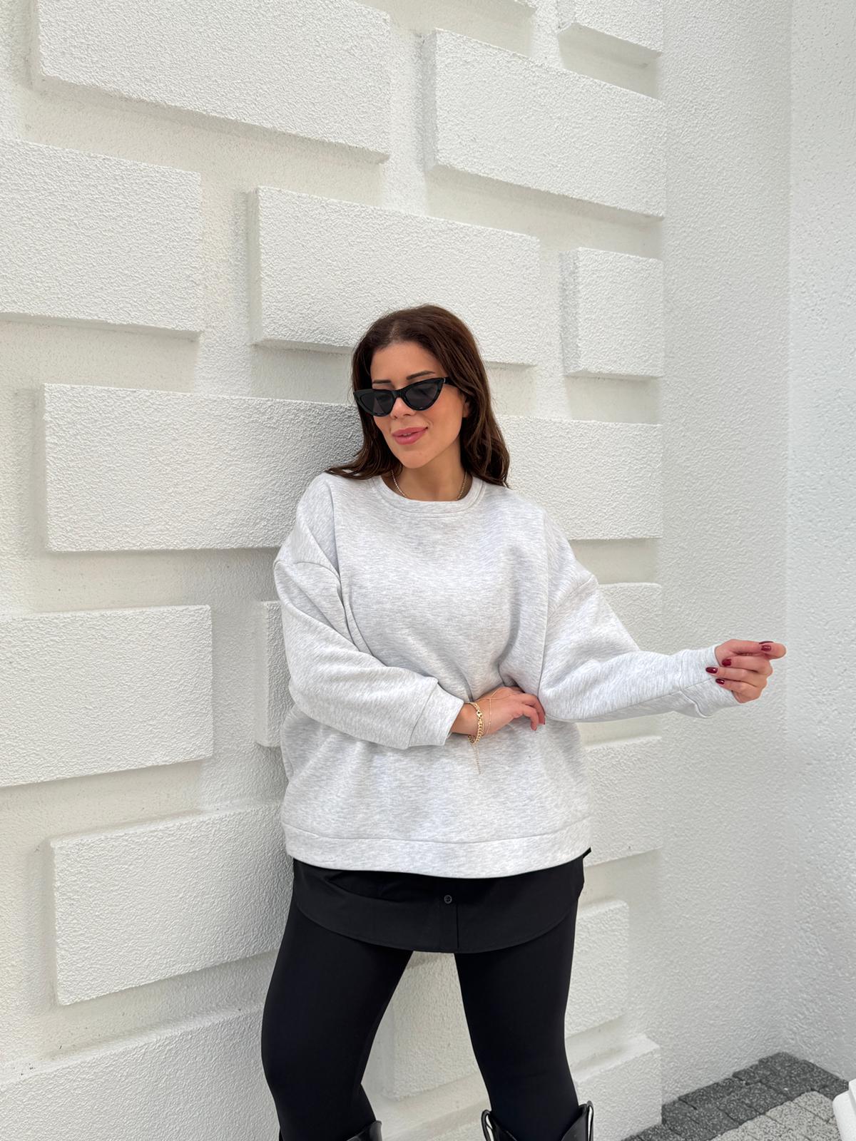 KET ŞARDONLU OVERSİZE SWEAT