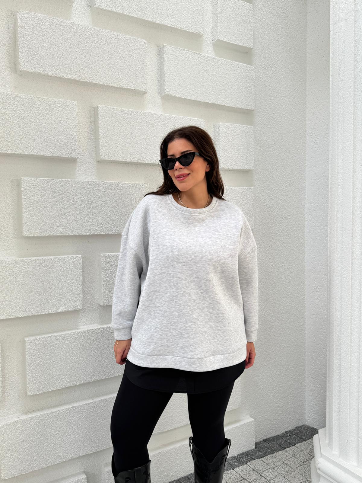 KET ŞARDONLU OVERSİZE SWEAT