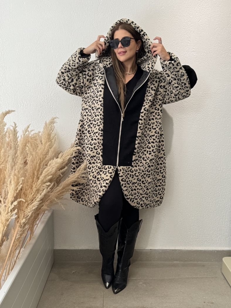 POLARLI LEOPAR KABAN