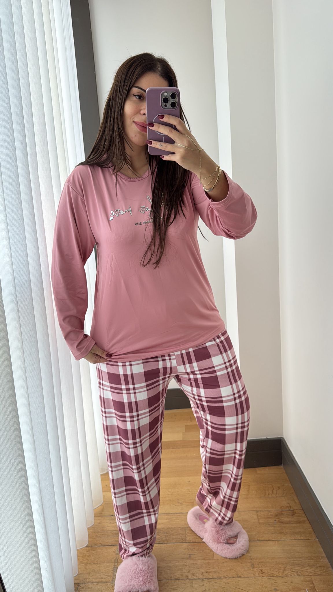 KARE DESEN PİJAMA