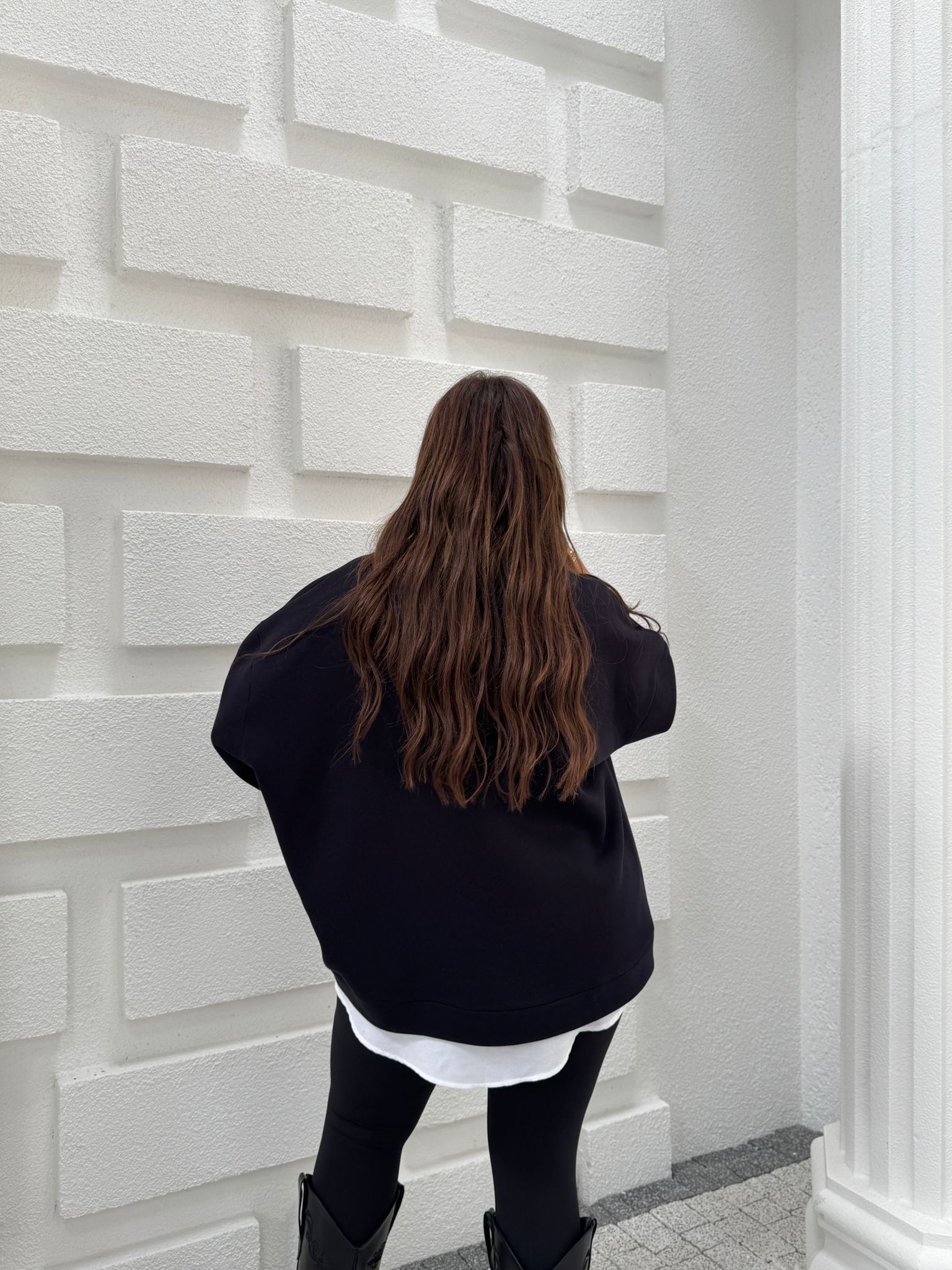 KET ŞARDONLU OVERSİZE SWEAT