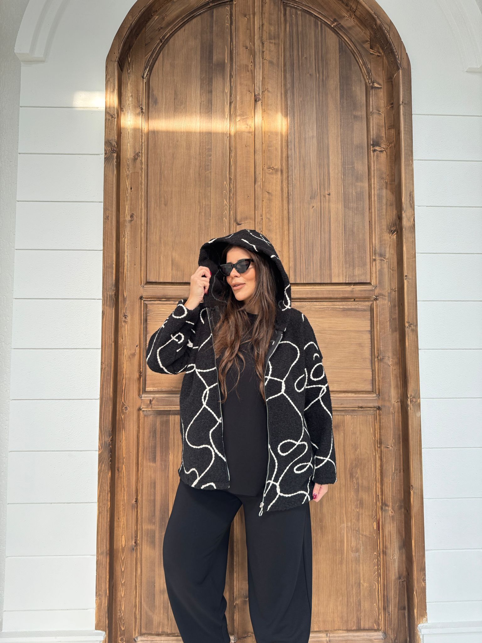 RAFYA DESEN KEÇE KABAN