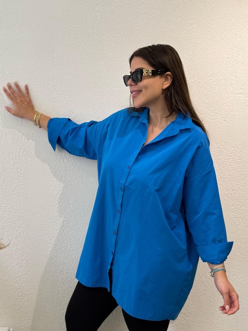 MERİ OVERSIZE GÖMLEKLER