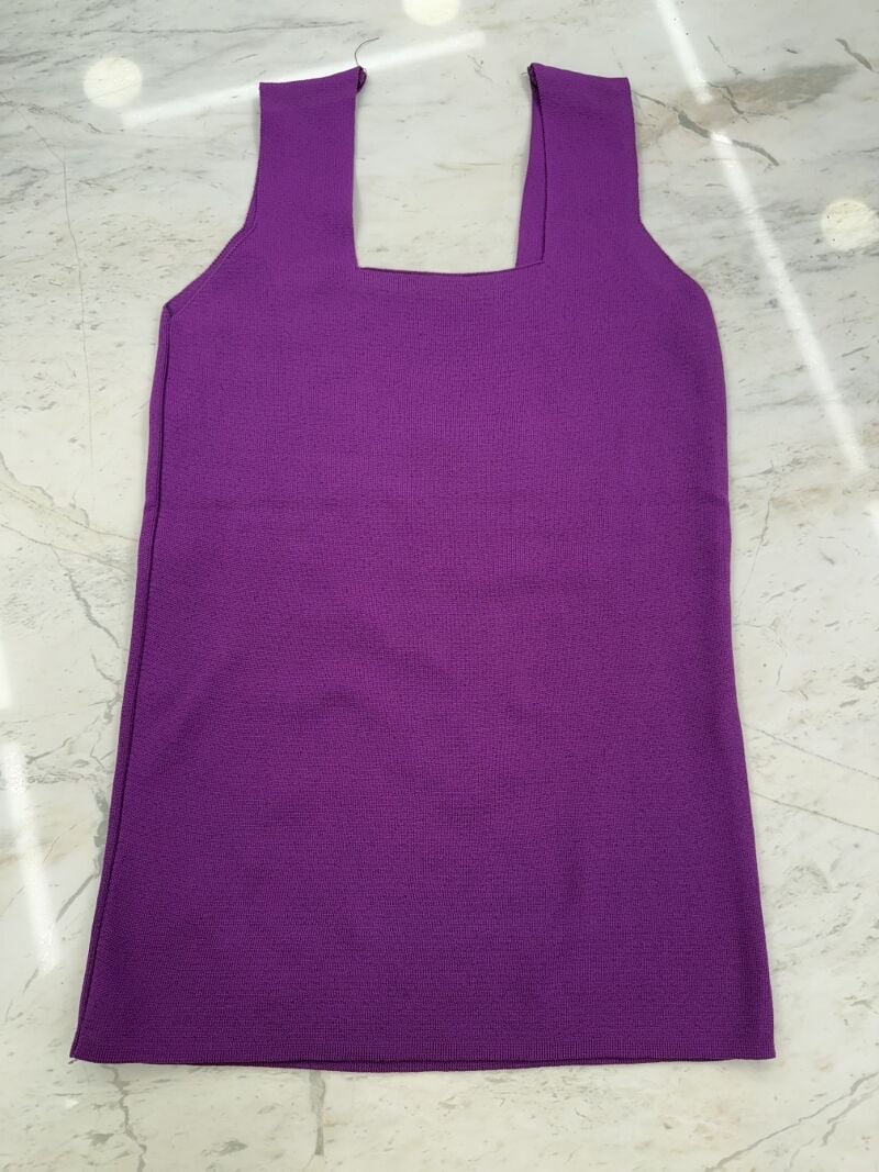 TRİKO BLUZ KALIN ASKILI