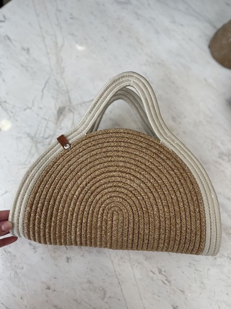 ÖRGÜ TUTMALI ÇANTA