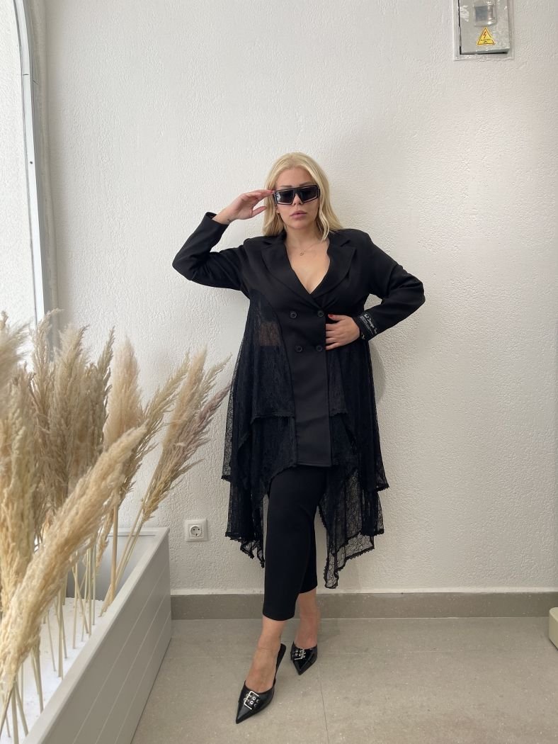 Güpür Dantel Tasarım Blazer