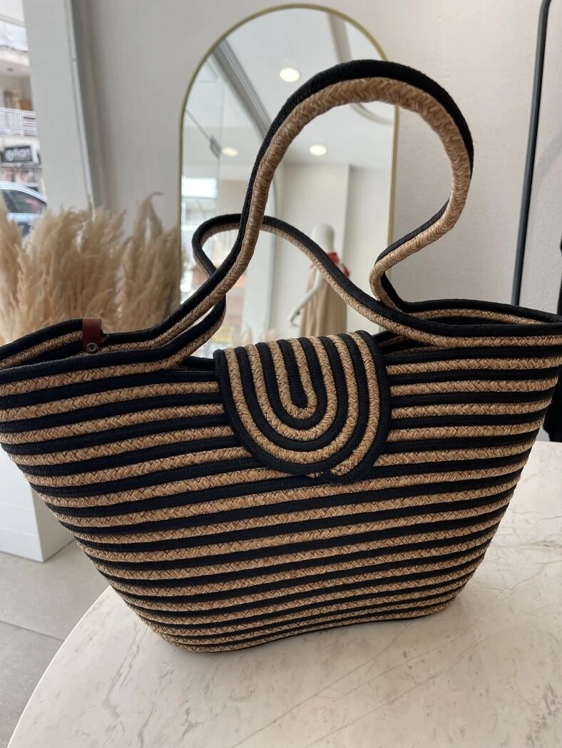 DİLLİ ÖRGÜLÜ KAPANABİLEN ÇANTA